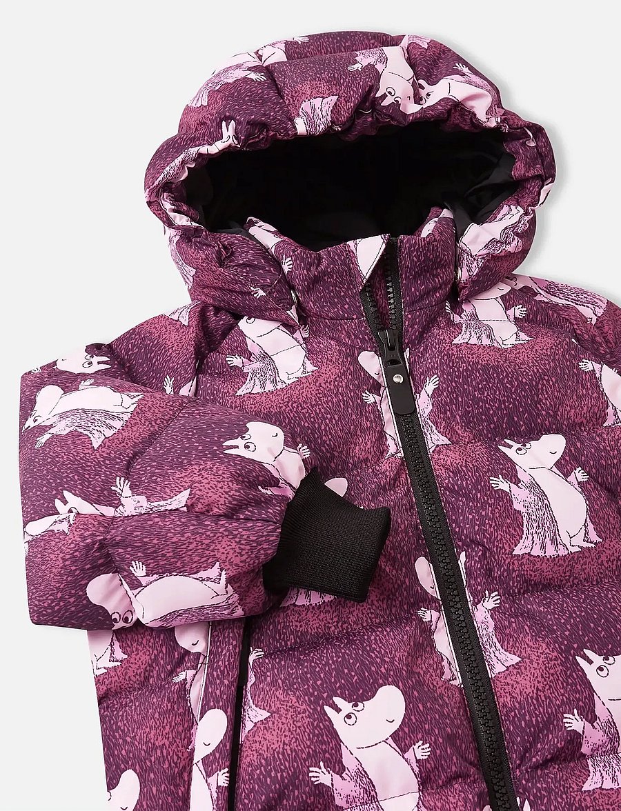 Reima - Winter jacket, Moomin Lykta - outdoor - deep purple - 3