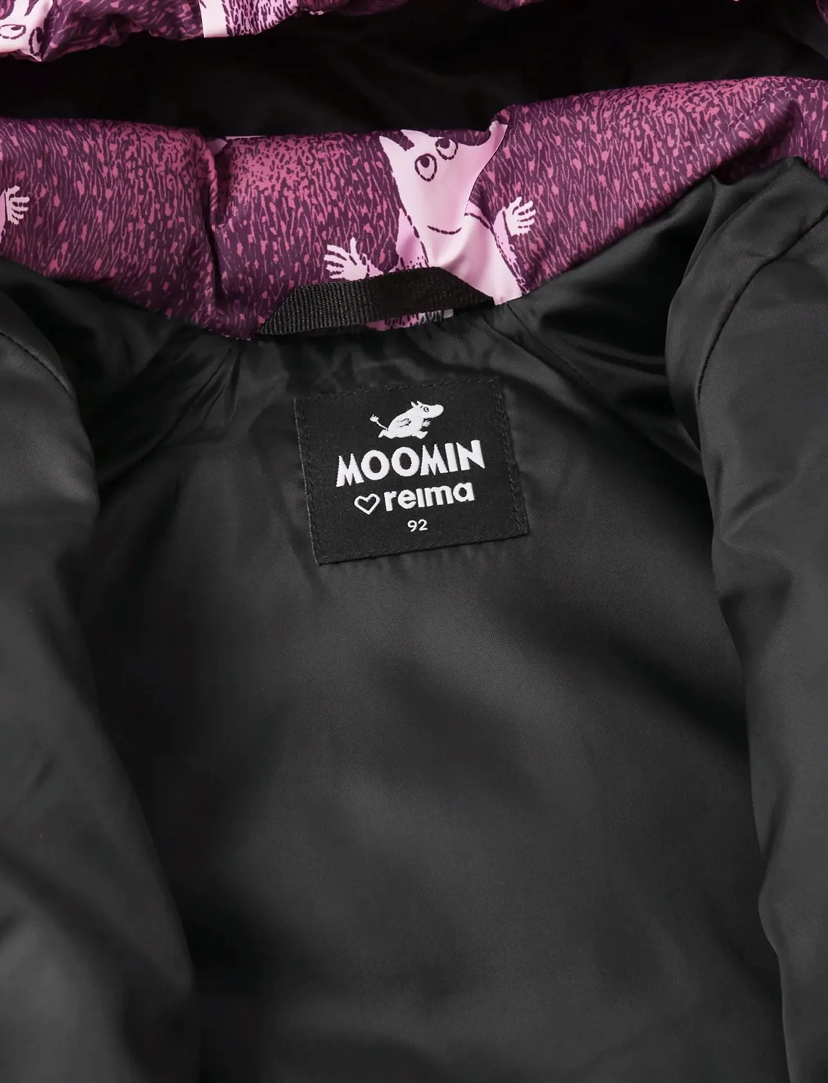 Reima - Winter jacket, Moomin Lykta - outdoor - deep purple - 4