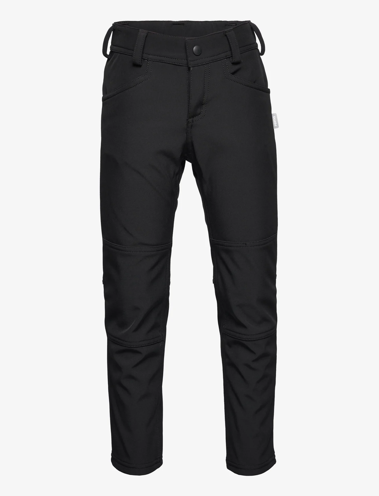 Reima - Softshell pants, Mighty - nederdelar - black - 0
