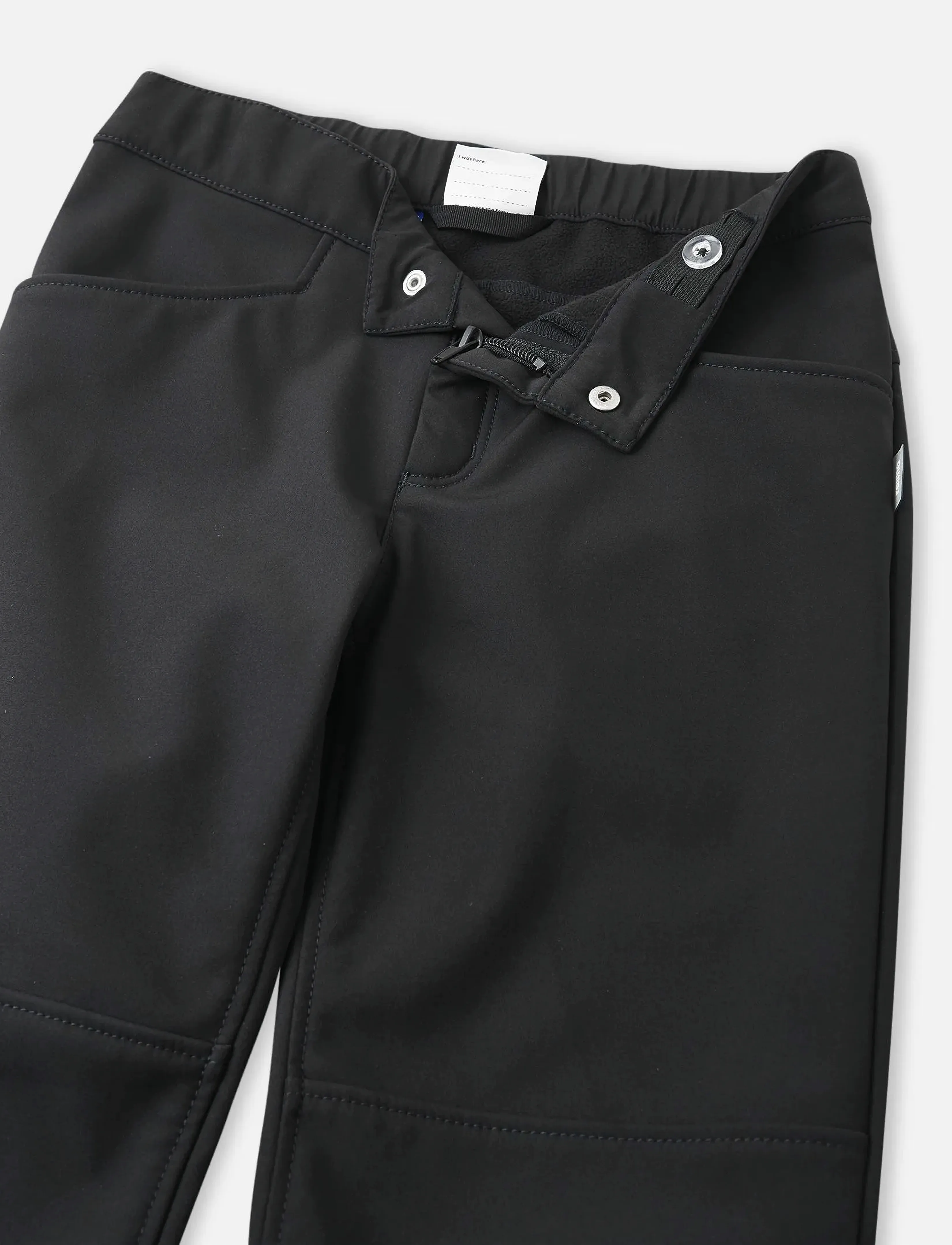 Reima - Softshell pants, Mighty - black - 2