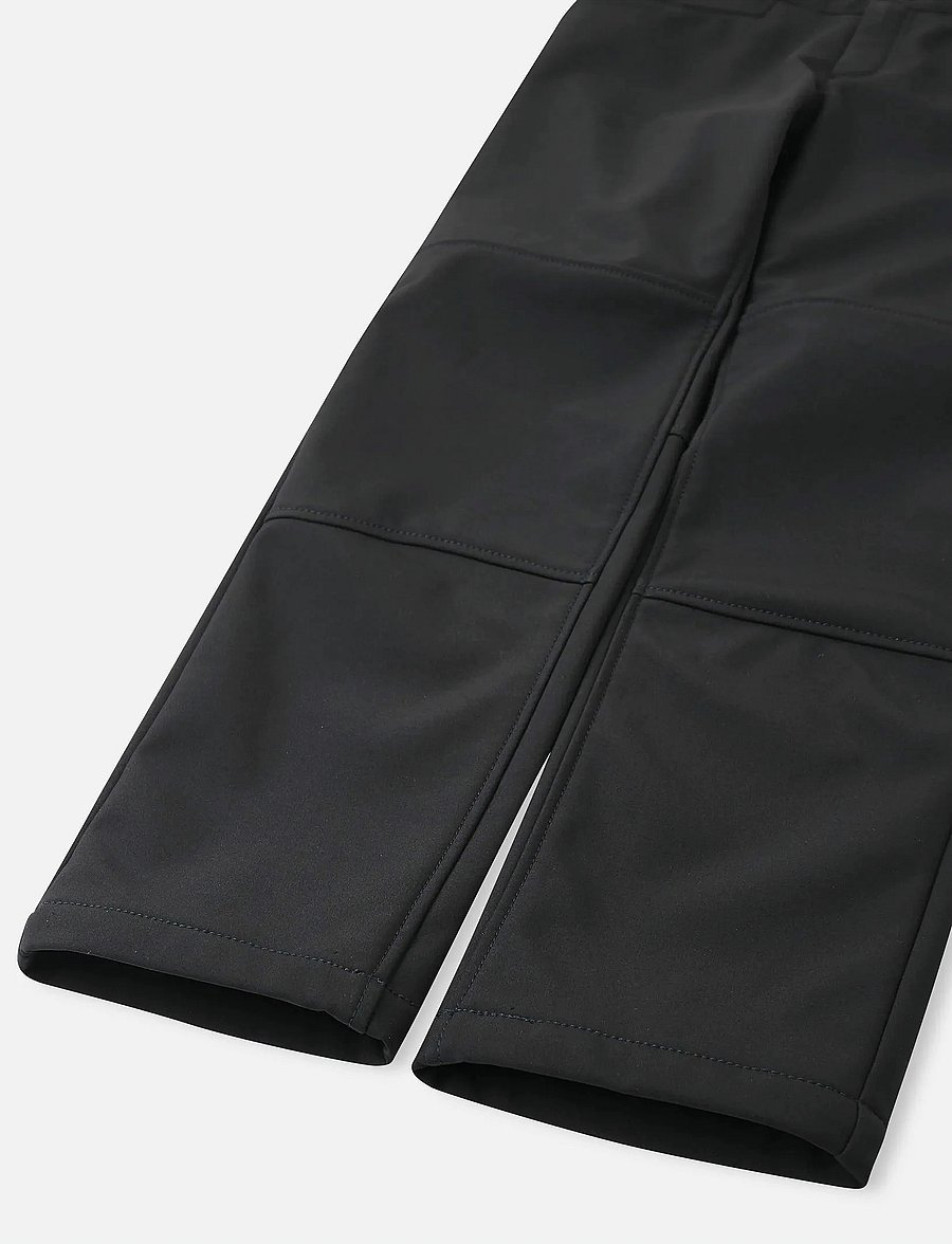 Reima - Softshell pants, Mighty - softshell-hosen - black - 3