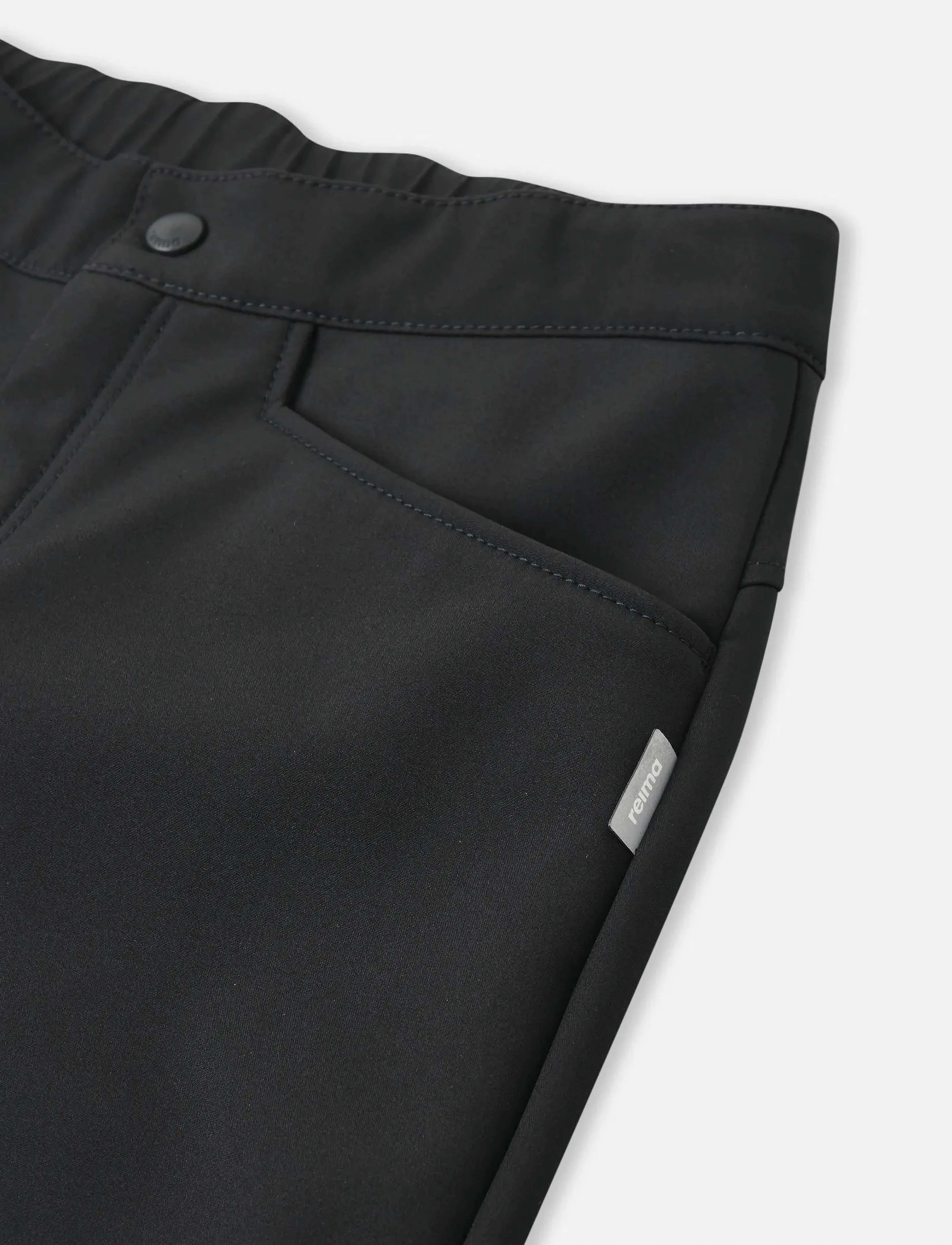 Reima - Softshell pants, Mighty - black - 4