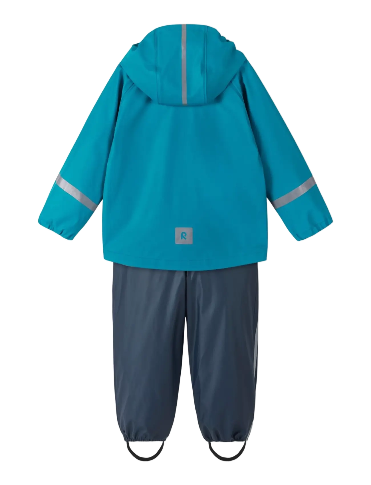 Reima - Rain outfit, Tihku - overtøj - aquatic blue - 1