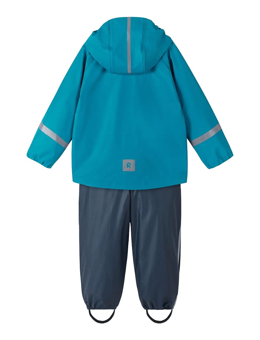 Reima - Rain outfit, Tihku - outdoor - aquatic blue - 1