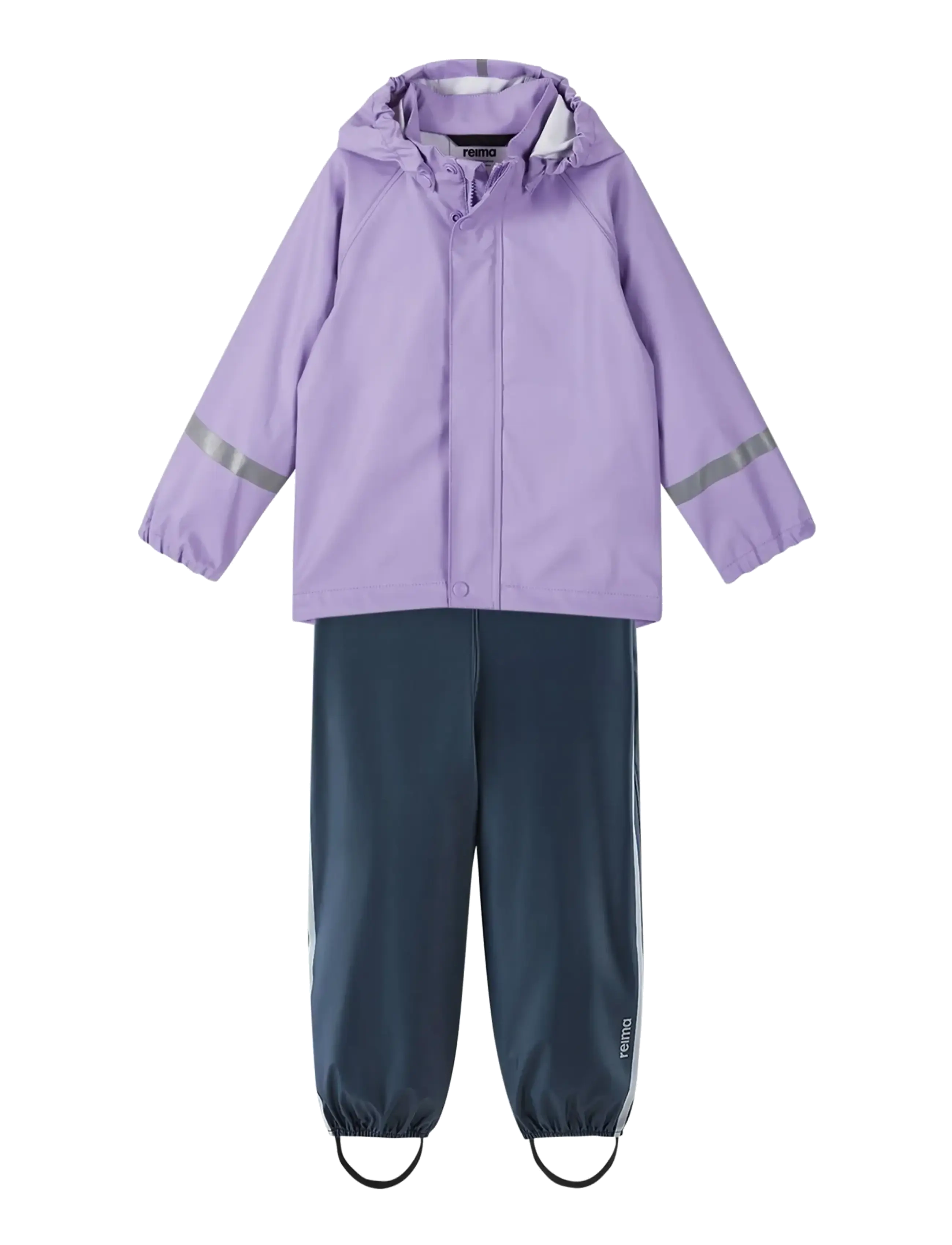 REIMA Regen Outfit, Tihku Lila - 116 - Kinder