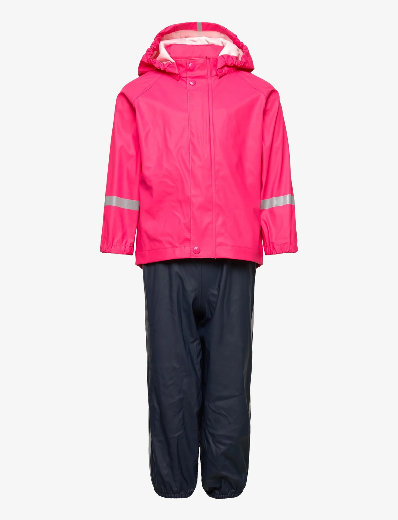 Reima - Rain outfit, Tihku - regnställ - candy pink - 0