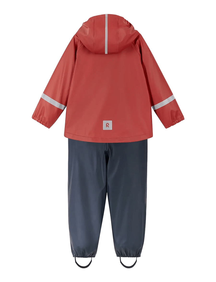Reima - Rain outfit, Tihku - outdoor - castanea brown - 1