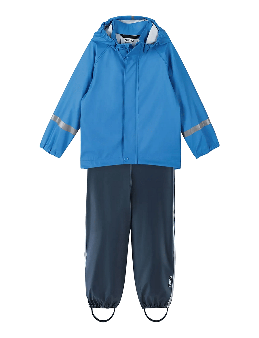 Reima - Rain outfit, Tihku - outdoor - cool blue - 0