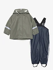Reima - Rain outfit, Tihku - drabužiai nuo lietaus - greyish green - 0