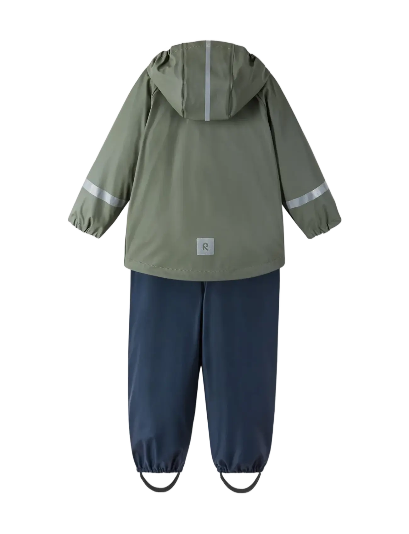 Reima - Rain outfit, Tihku - ytterkläder - greyish green - 1