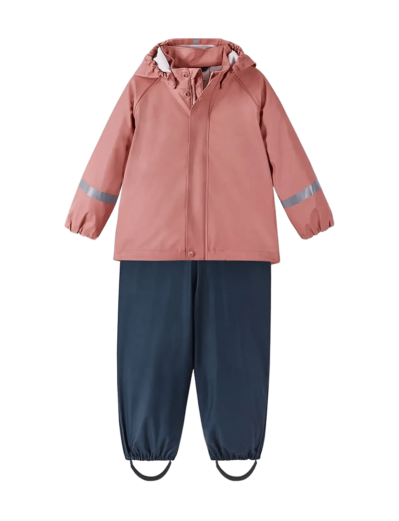 Reima - Rain outfit, Tihku - regnställ - rose blush - 0