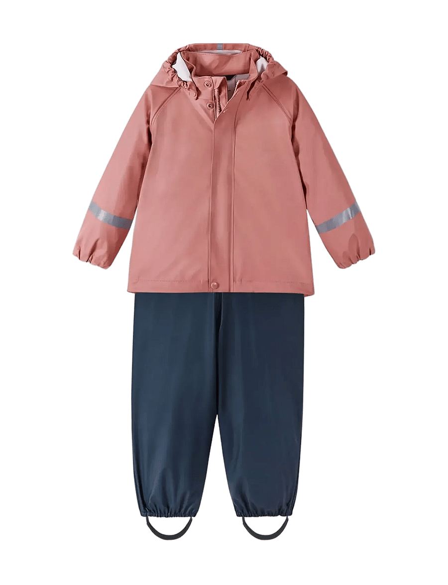 Reima - Rain outfit, Tihku - lauko drabužiai - rose blush - 0