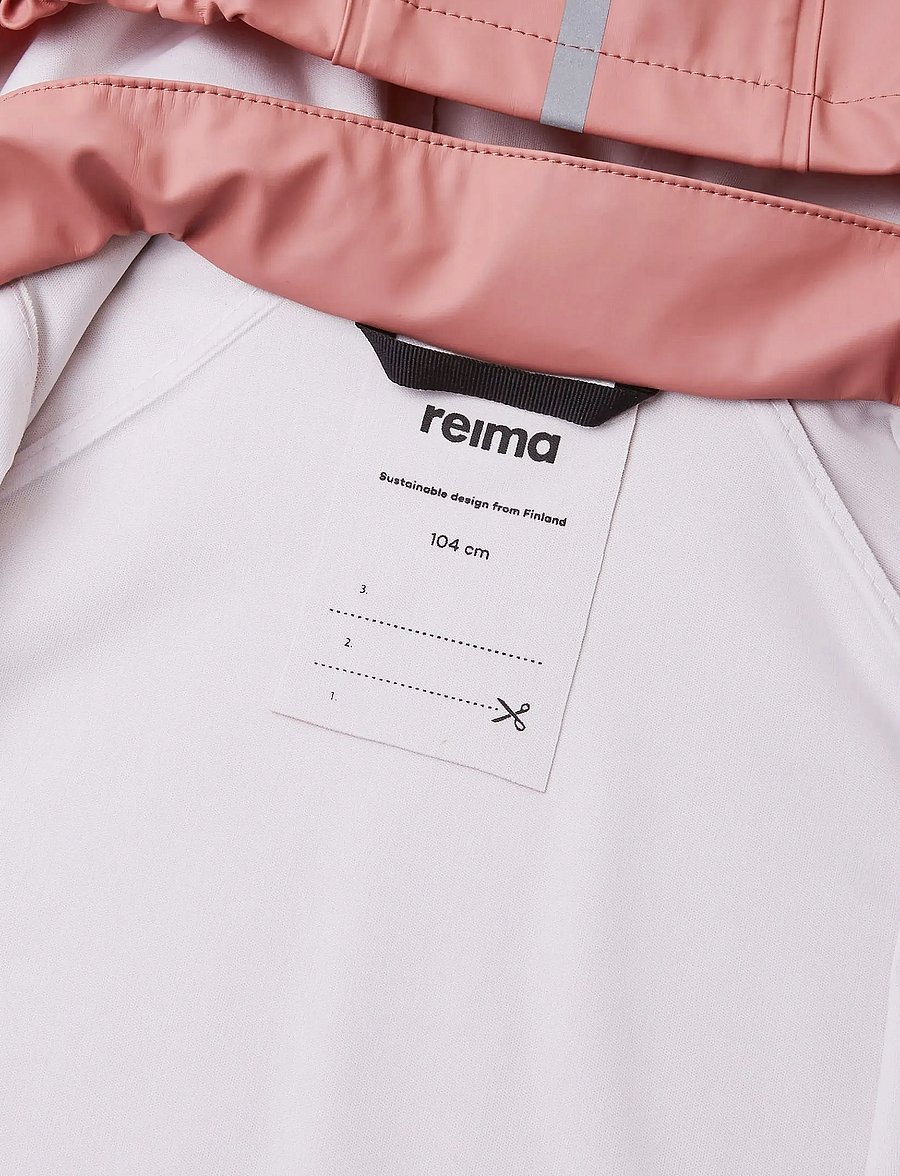 Reima - Rain outfit, Tihku - lauko drabužiai - rose blush - 5