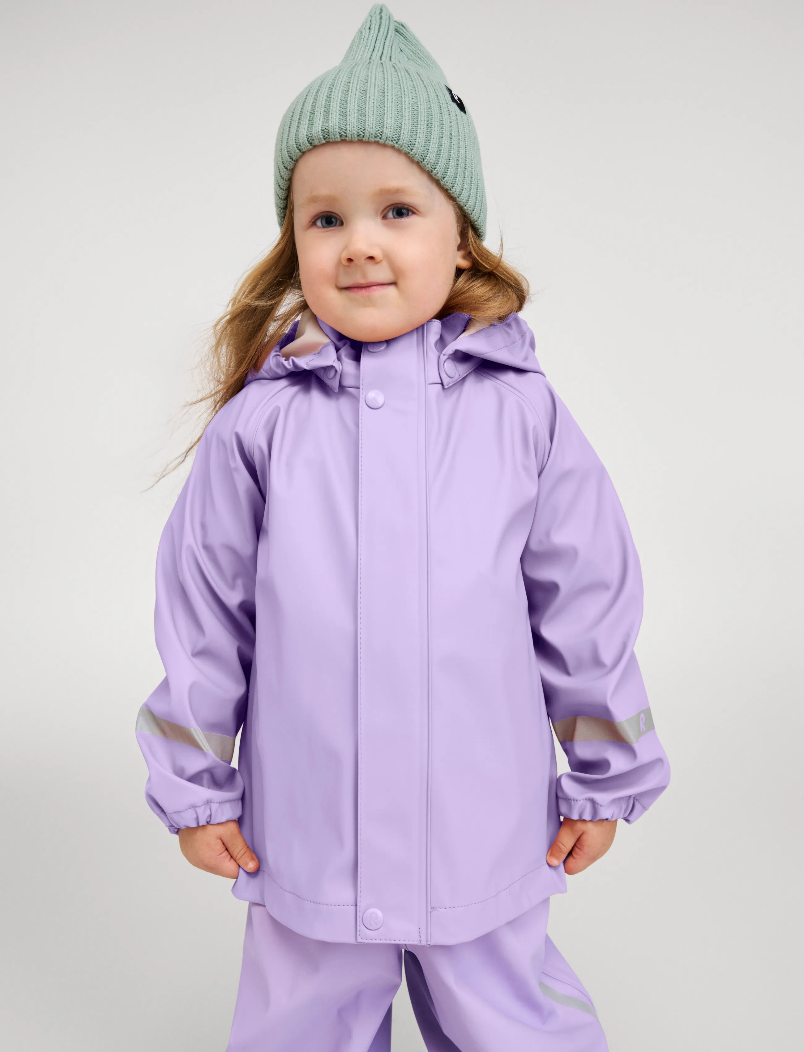 Reima - Raincoat, Lampi - regnjakker - blooming lilac - 2