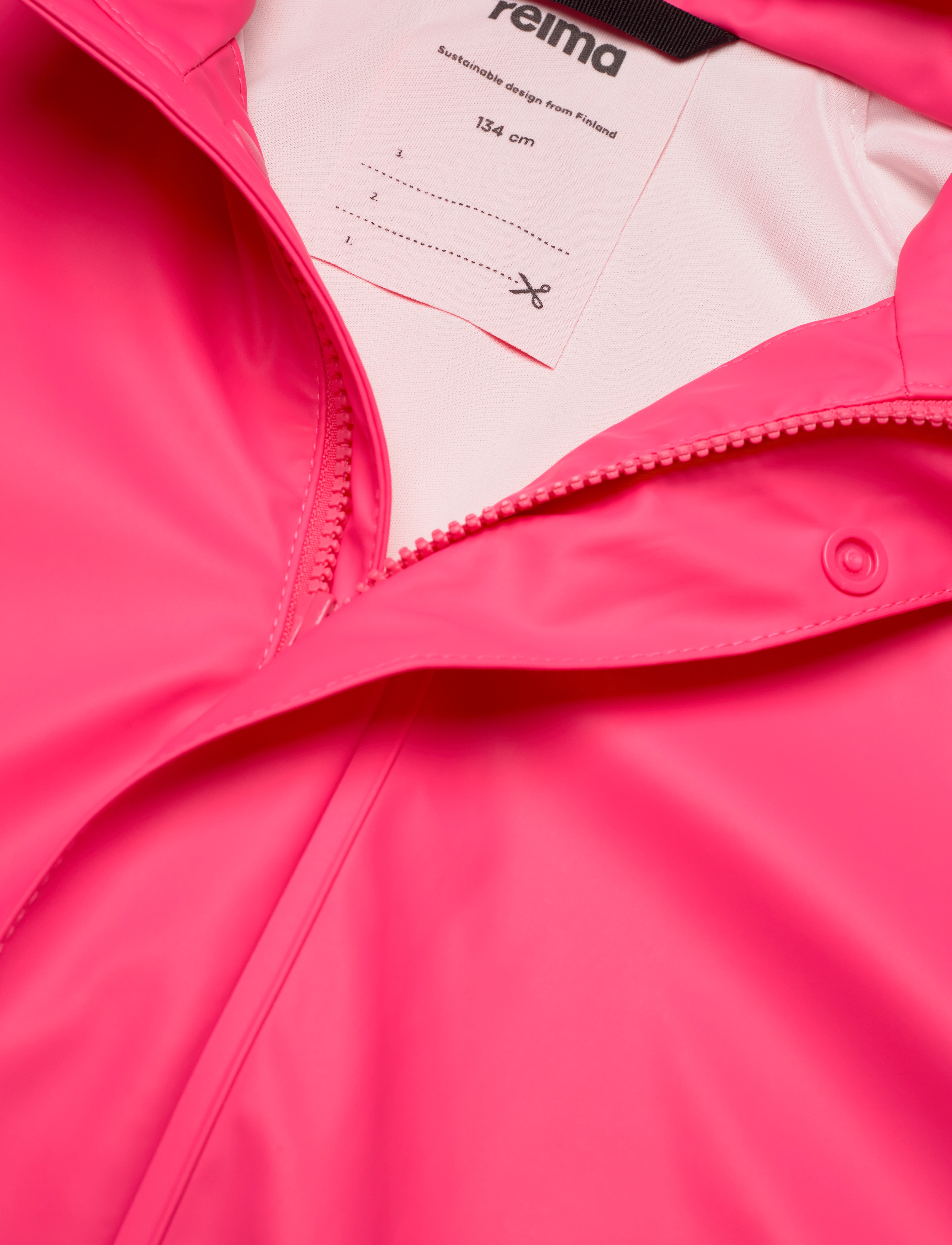 Reima - Raincoat, Lampi - candy pink - 2
