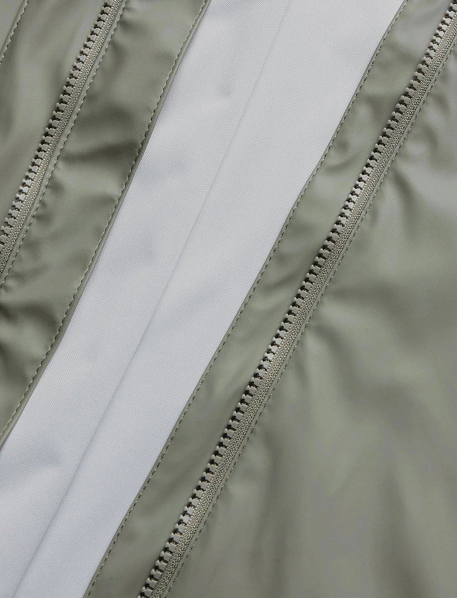 Reima - Raincoat, Lampi - regnjakker - greyish green - 5