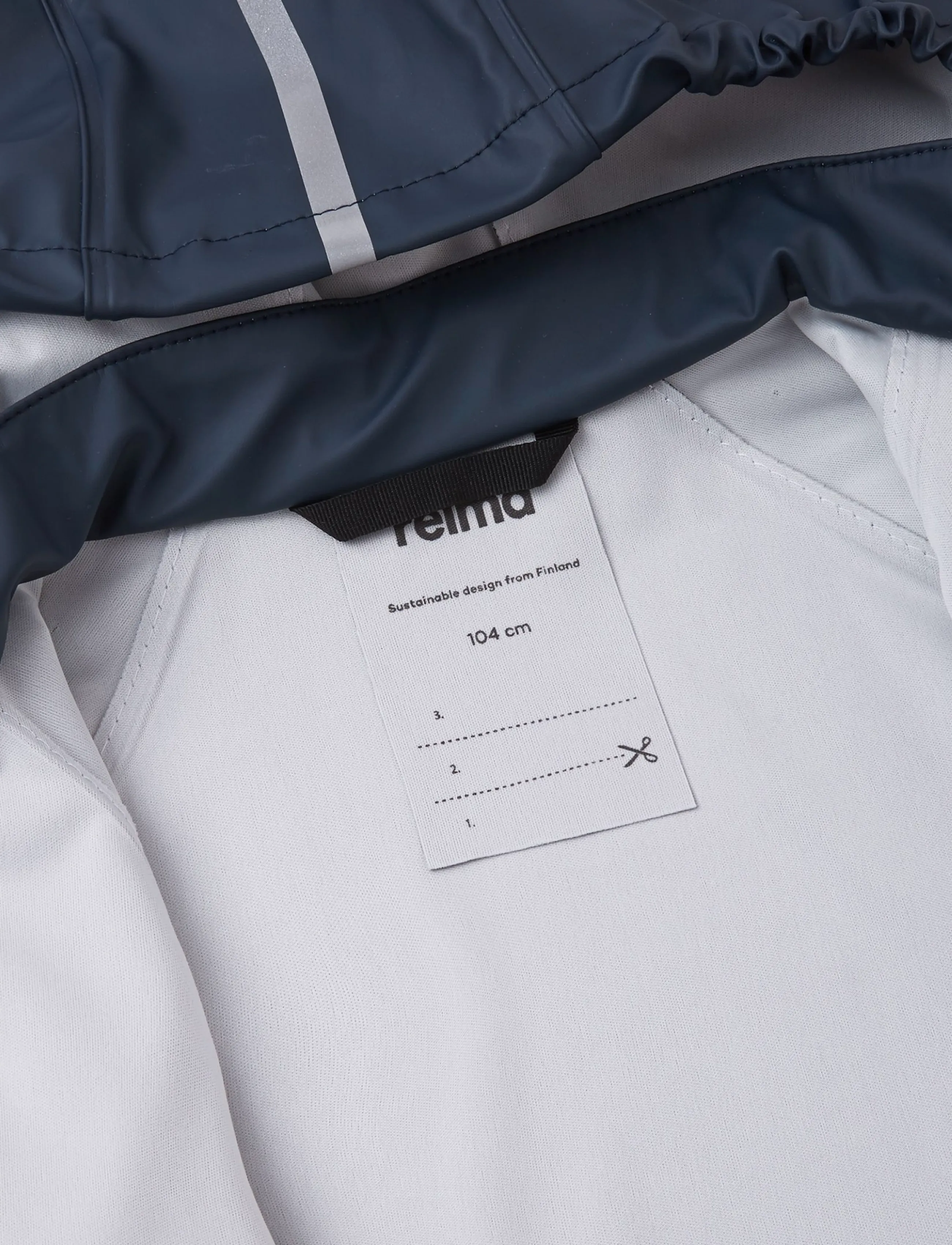 Reima - Raincoat, Lampi - regenmäntel - navy - 5