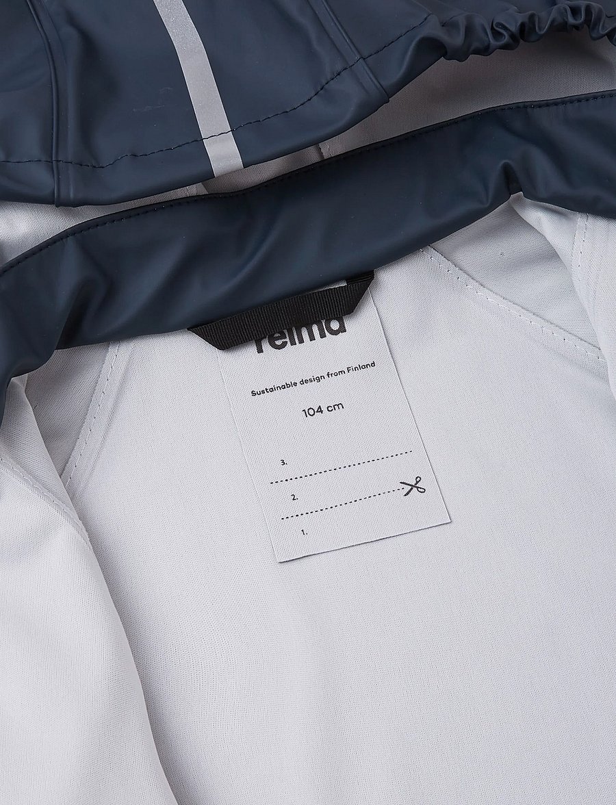 Reima - Raincoat, Lampi - regenmäntel - navy - 5