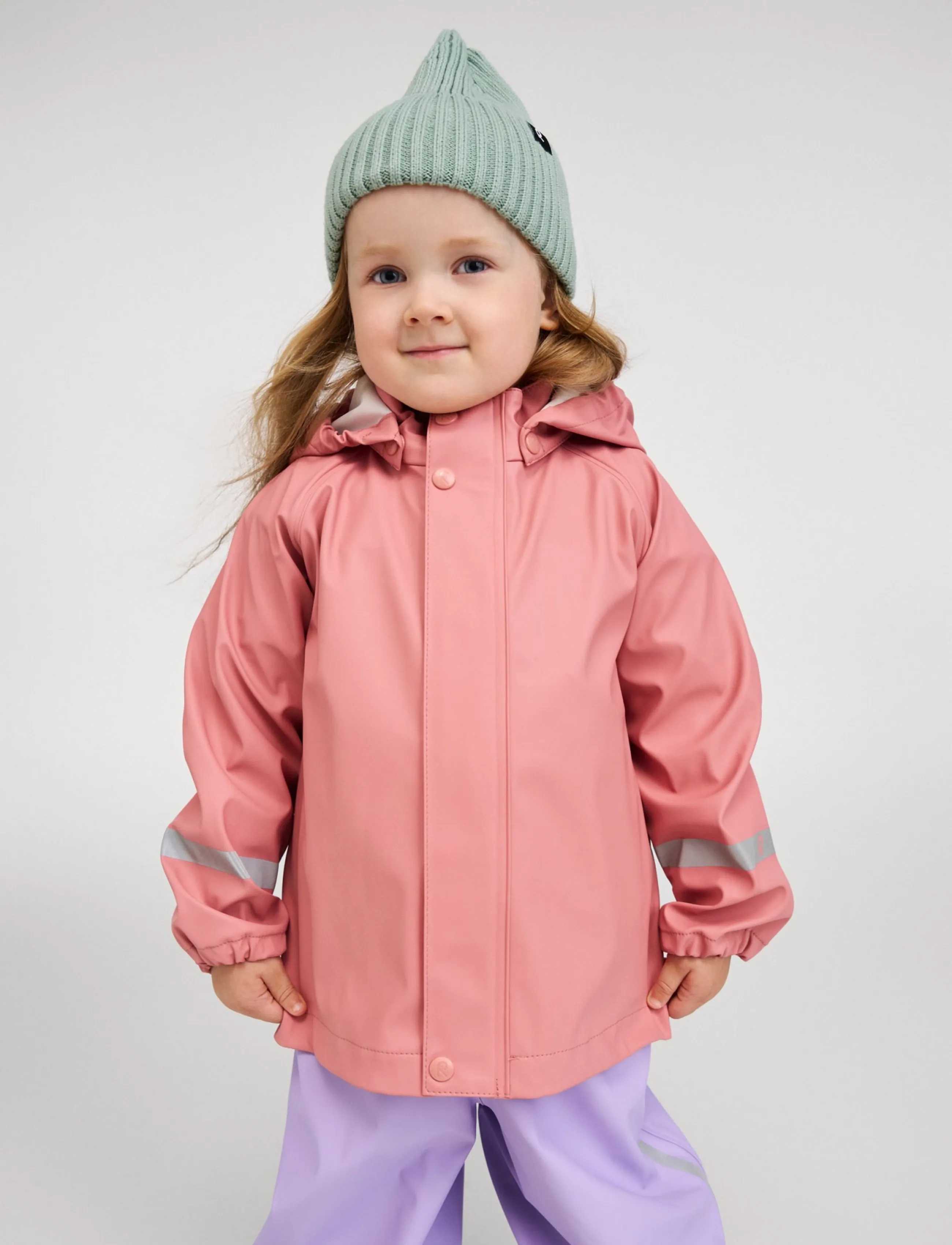 Reima - Raincoat, Lampi - regnjackor - rose blush - 1