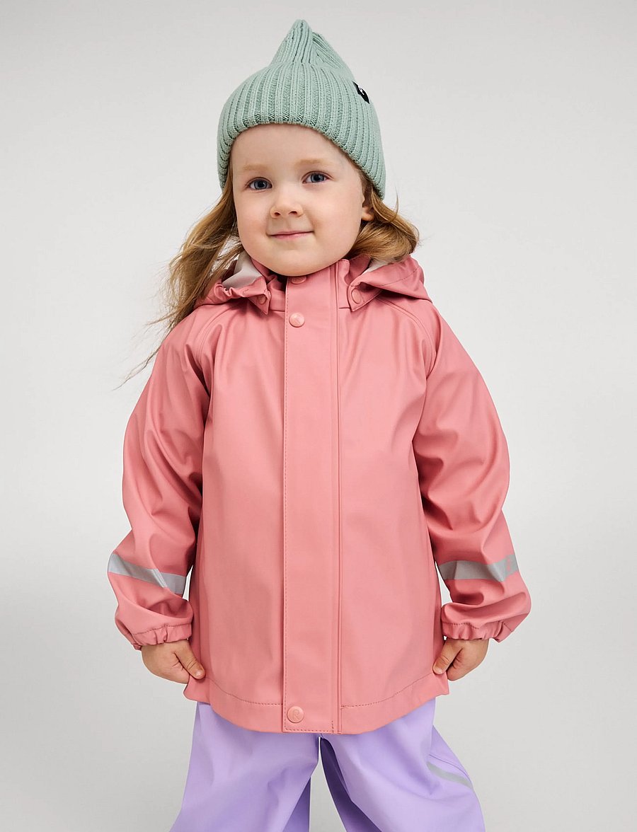 Reima - Raincoat, Lampi - regnjackor - rose blush - 1