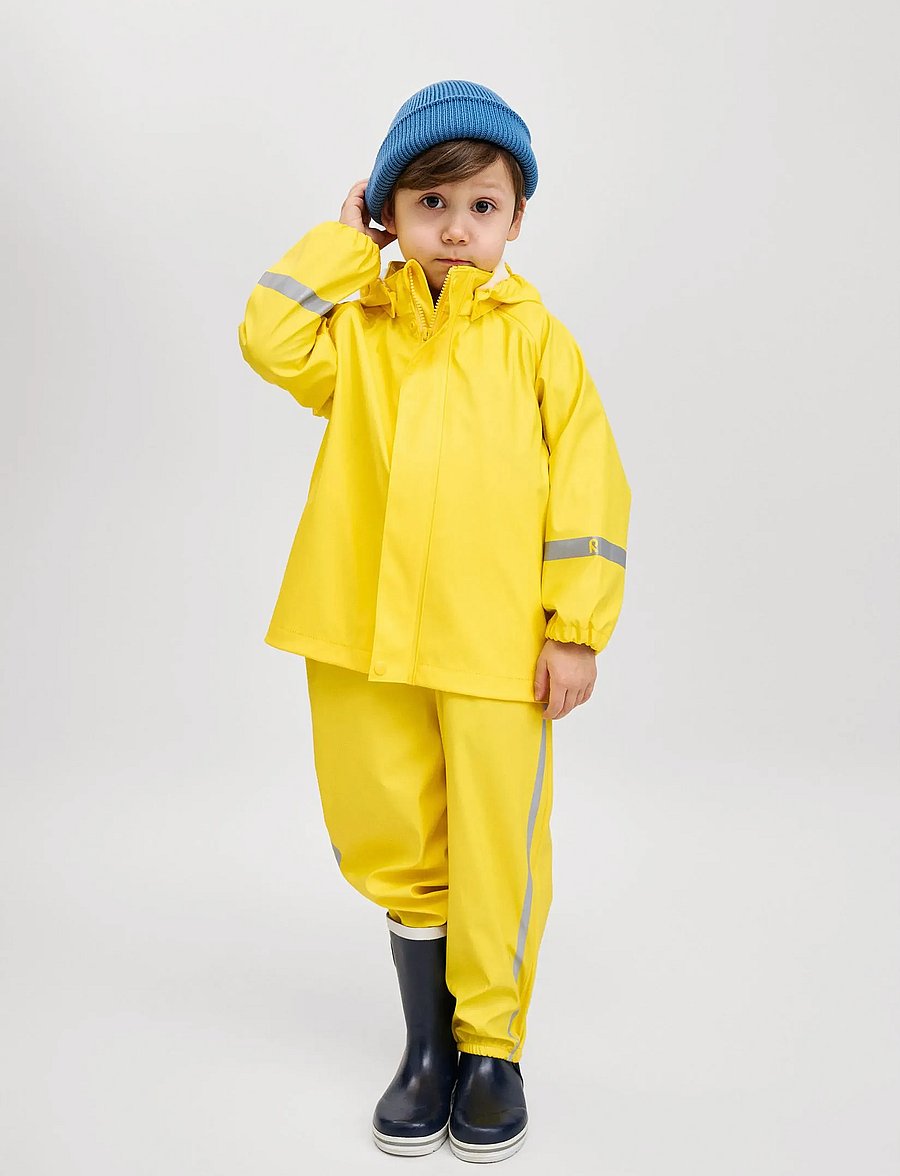 Reima - Raincoat, Lampi - yellow - 0