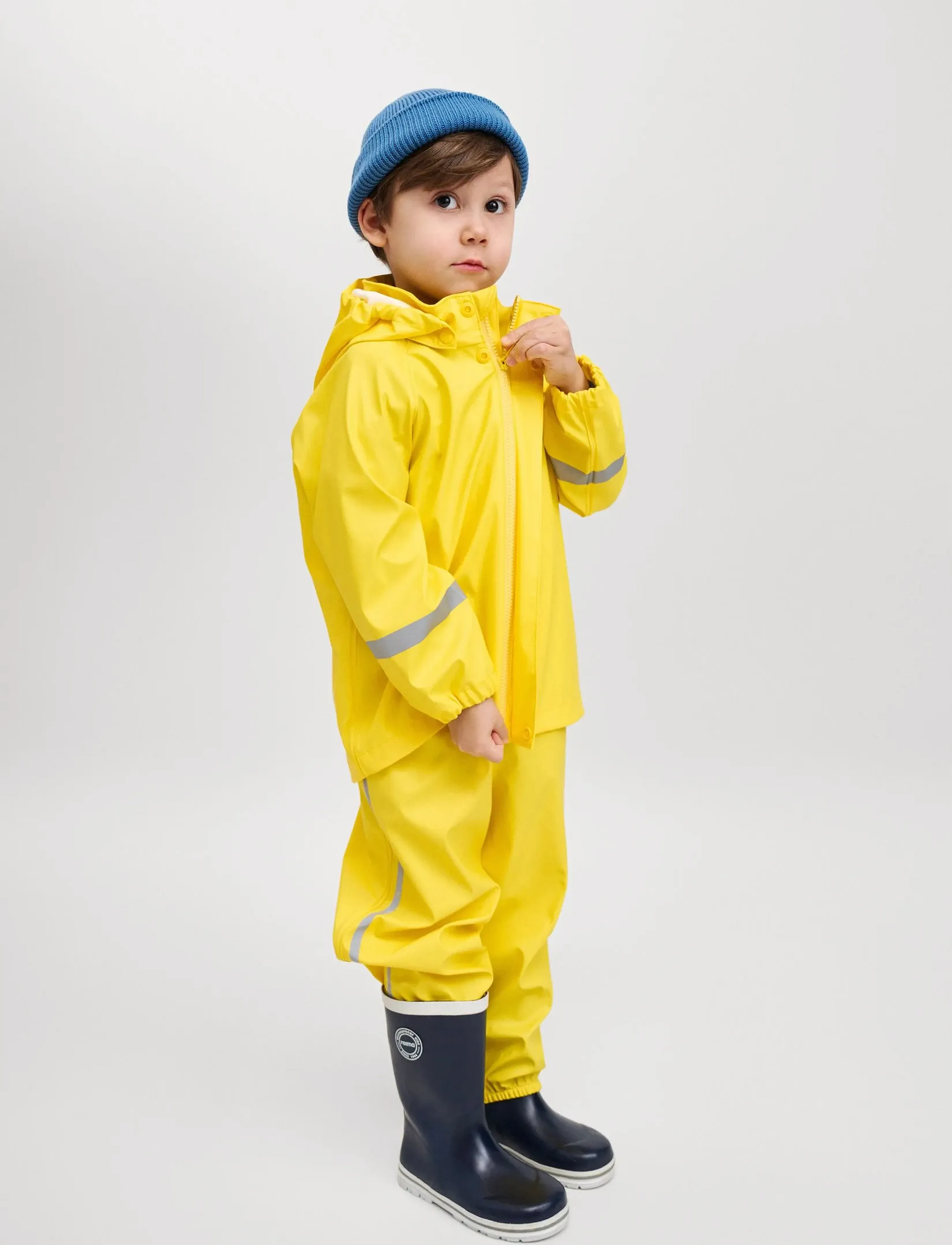 Reima - Raincoat, Lampi - yellow - 3