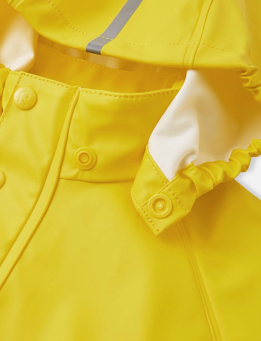 Reima - Raincoat, Lampi - shell- & regenjacken - yellow - 5