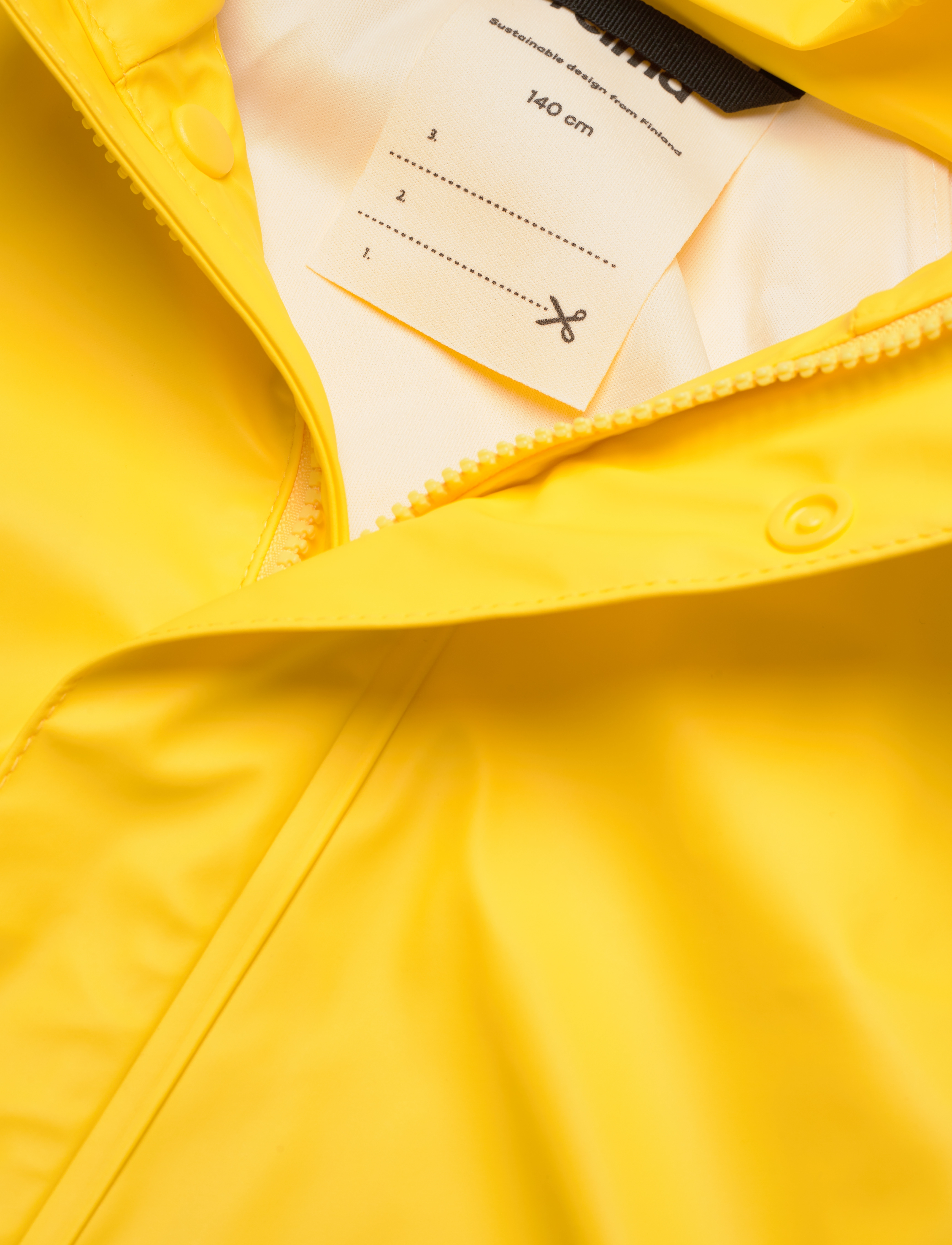 Reima - Raincoat, Lampi - yellow - 4