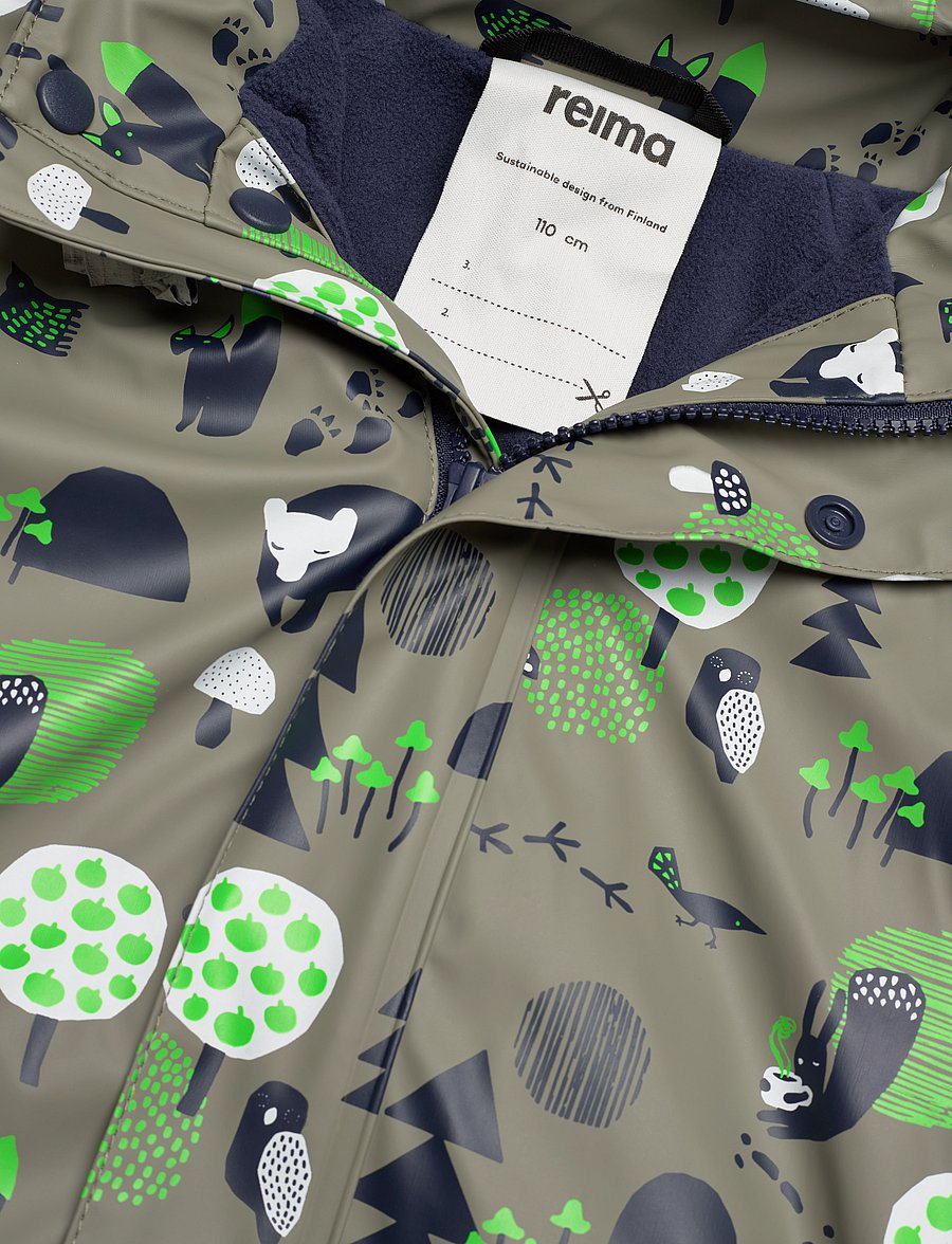 Reima - Raincoat, Koski - greyish green - 3