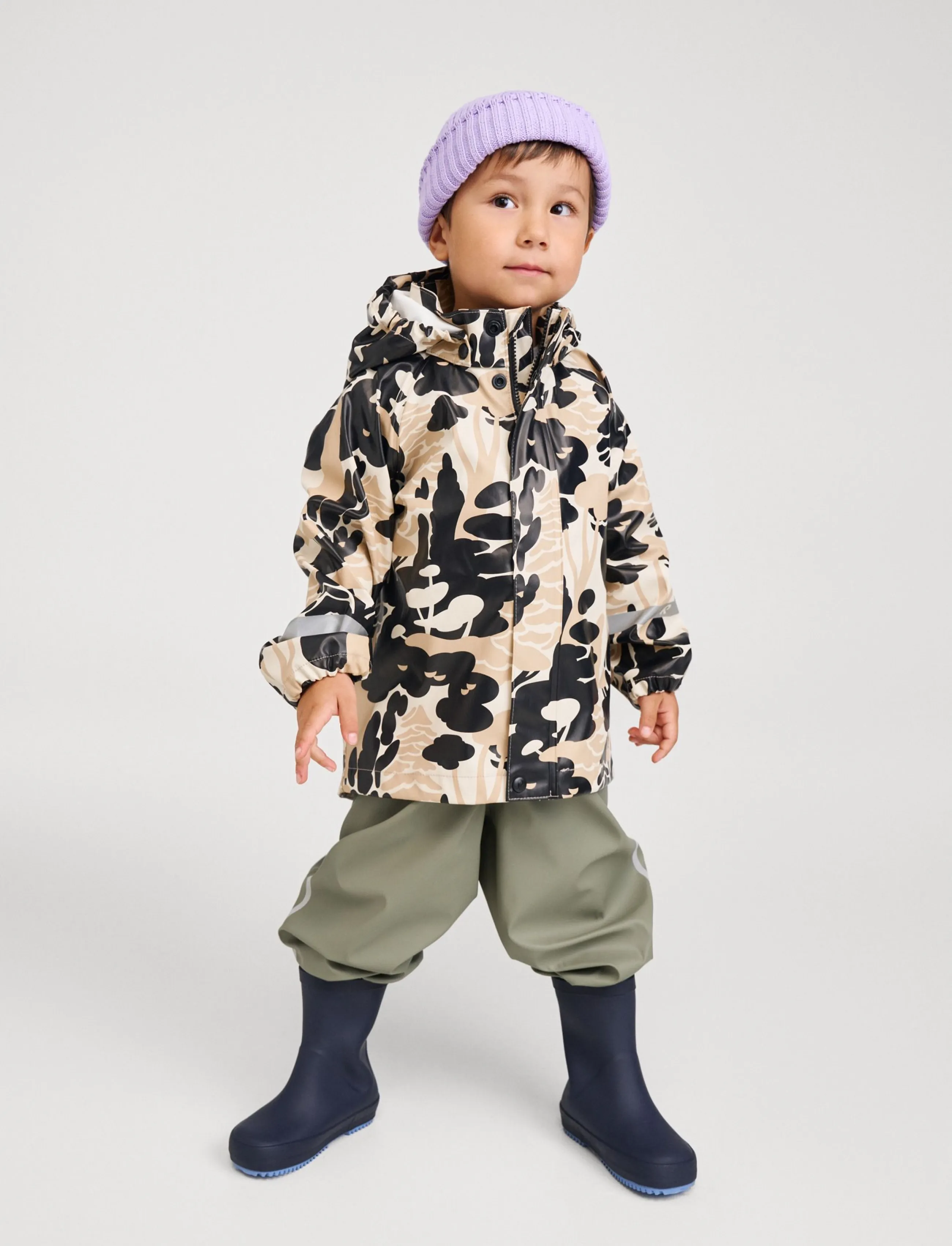 Reima Raincoat, Vesi, 140, Beige, Regntøj > Jakker, Børn