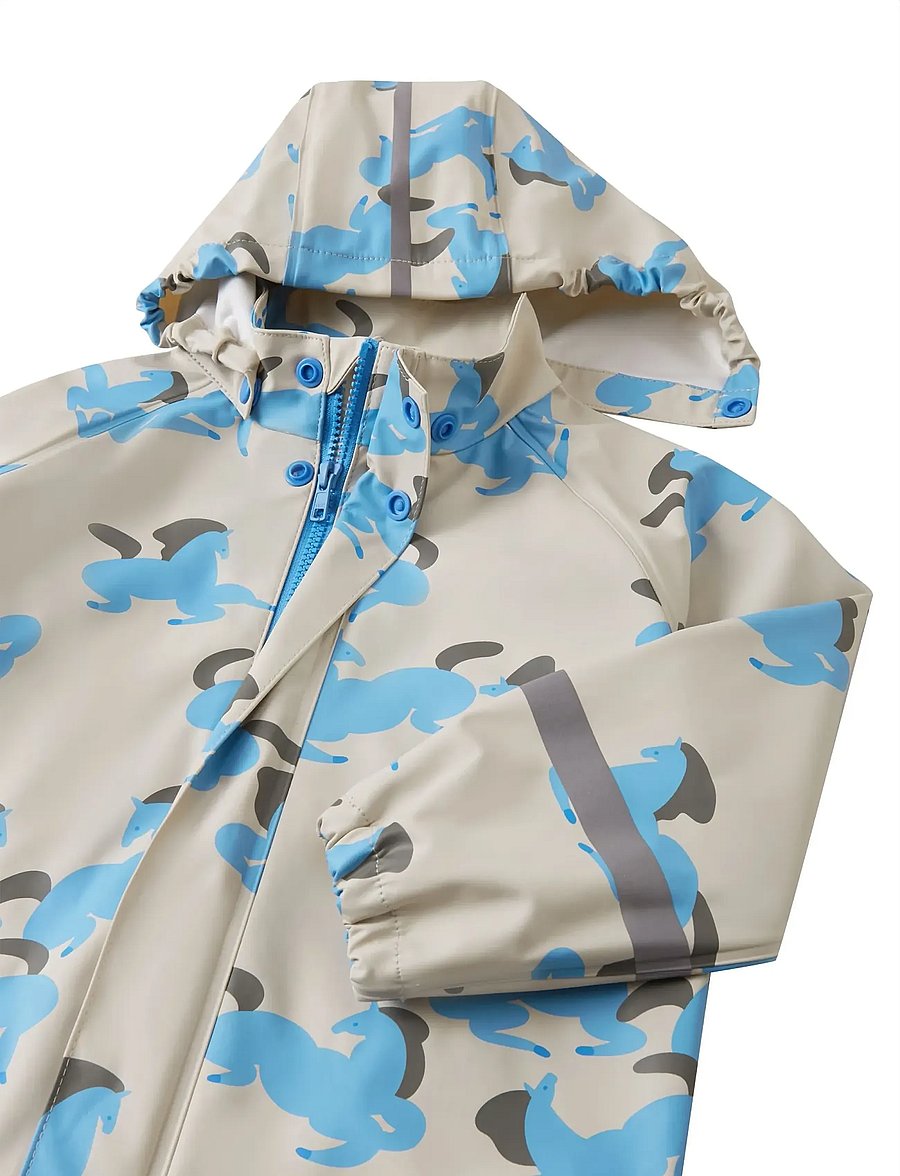 Reima - Raincoat, Vesi - shell- & regenjacken - fresh blue - 2