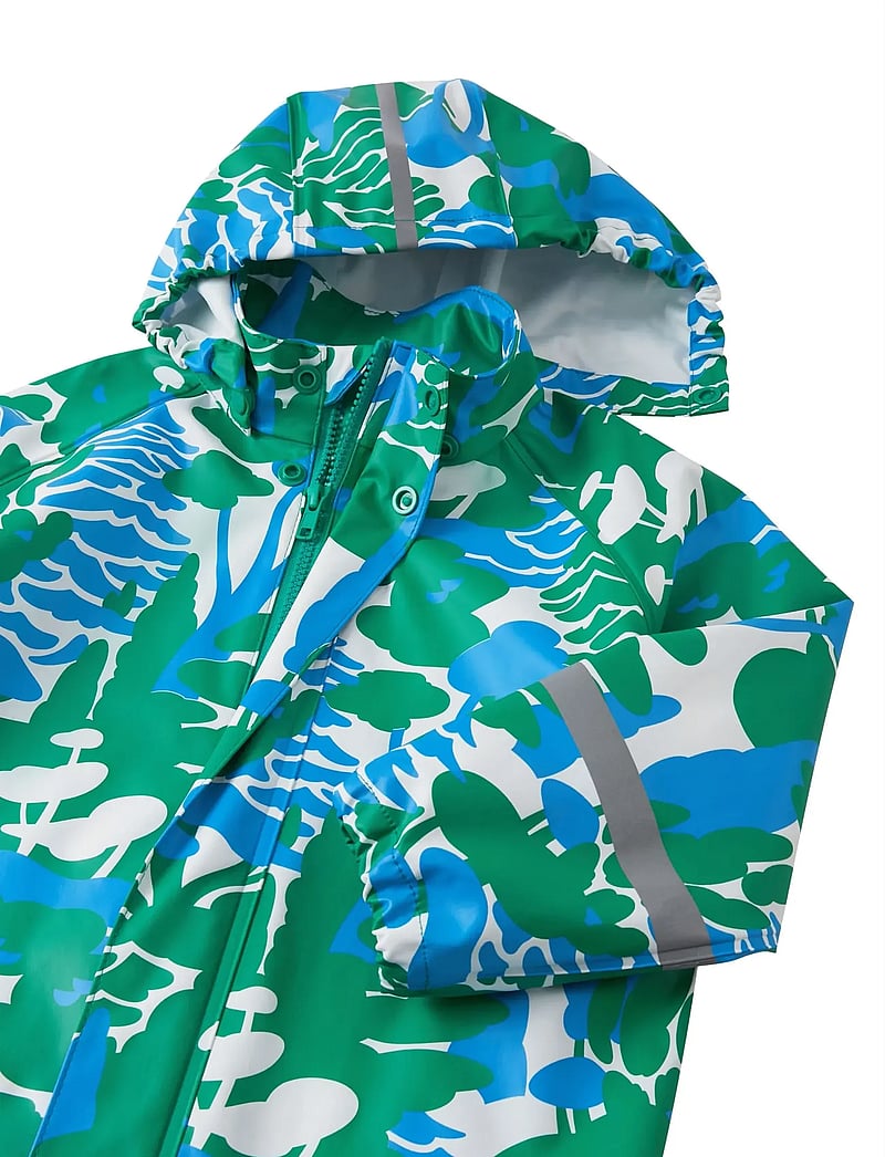 Reima - Raincoat, Vesi - shell- & regnjakker - green - 2