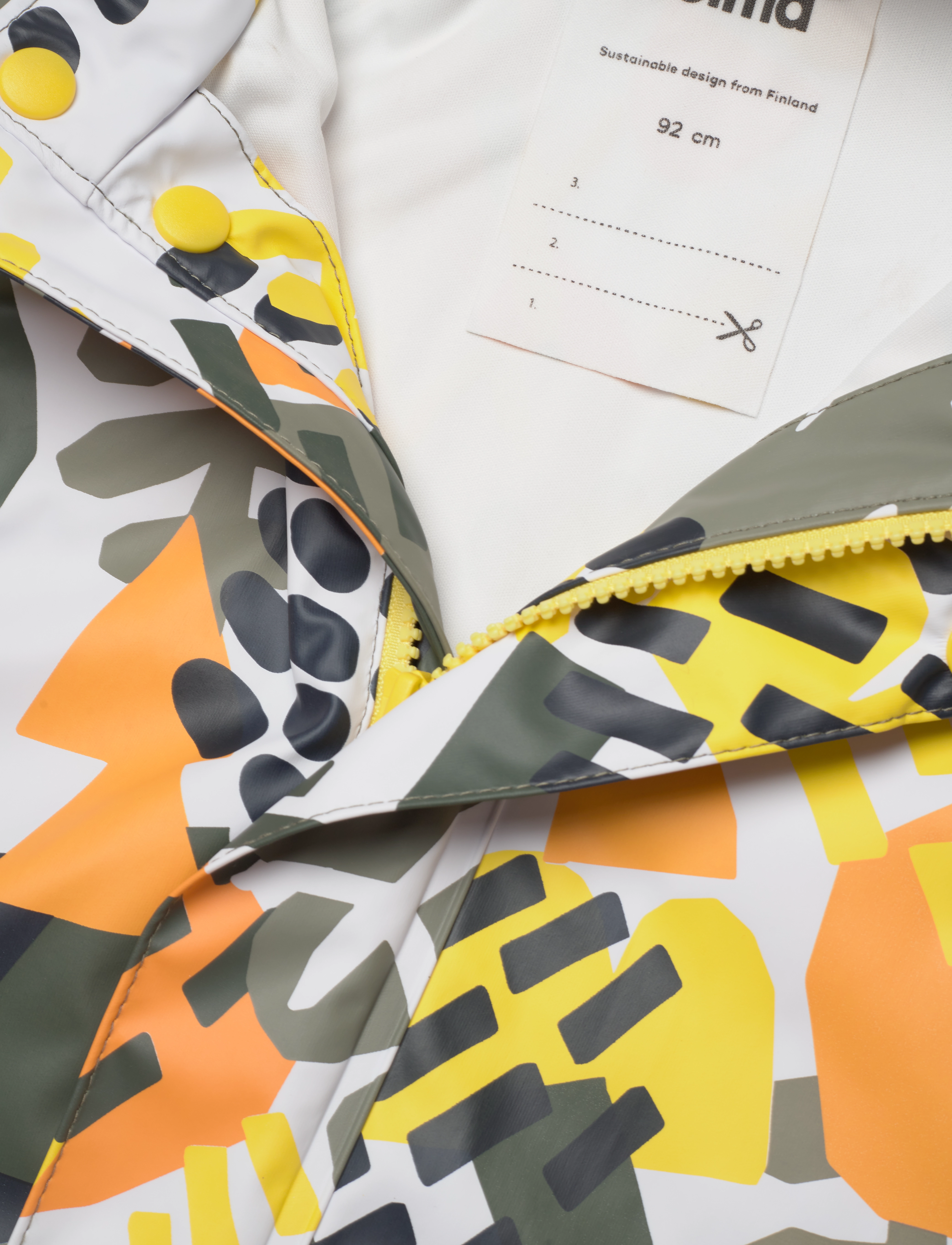 Reima - Raincoat, Vesi - skall- og regnjakker - greyish green - 3