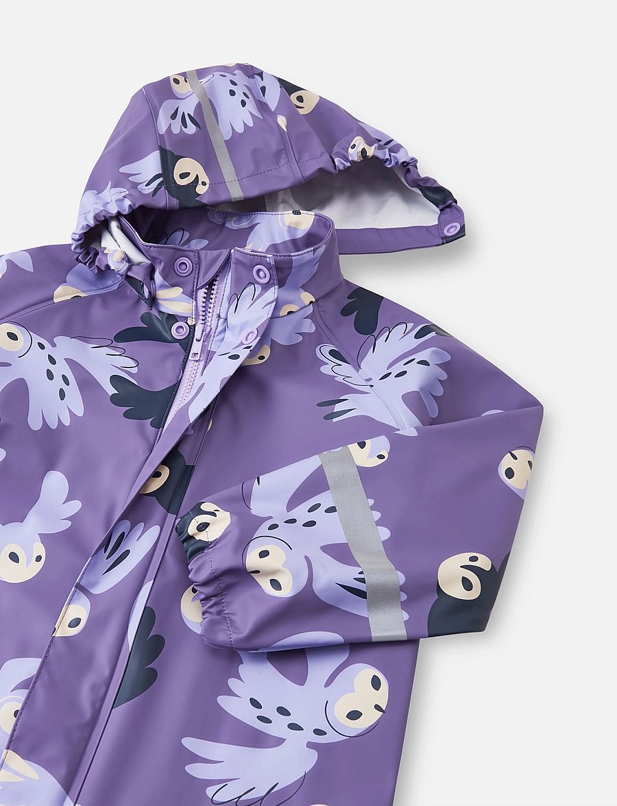 Reima - Raincoat, Vesi - shell- & regnjakker - misty violet - 3