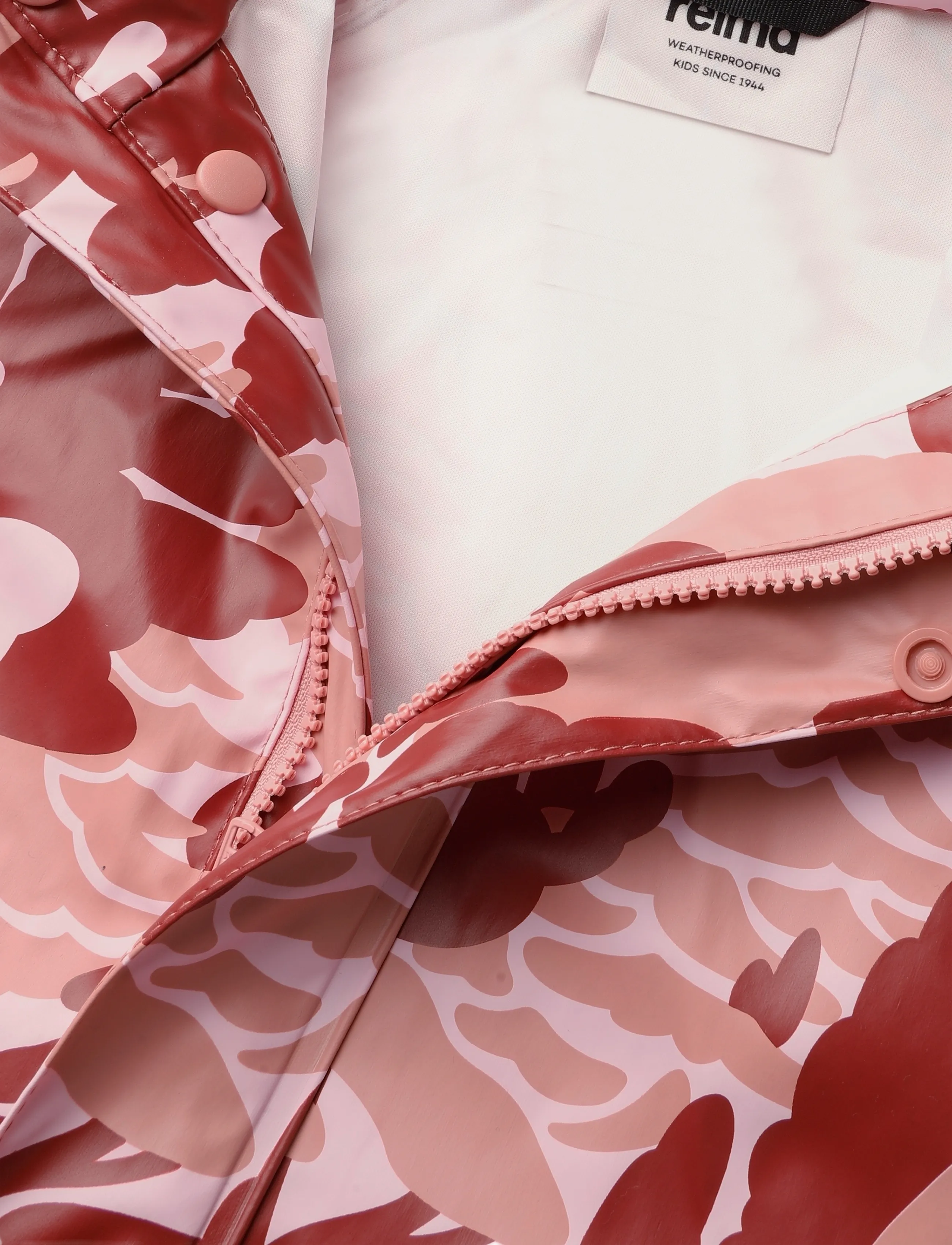 Reima - Raincoat, Vesi - skal- & regnjackor - rose blush - 2