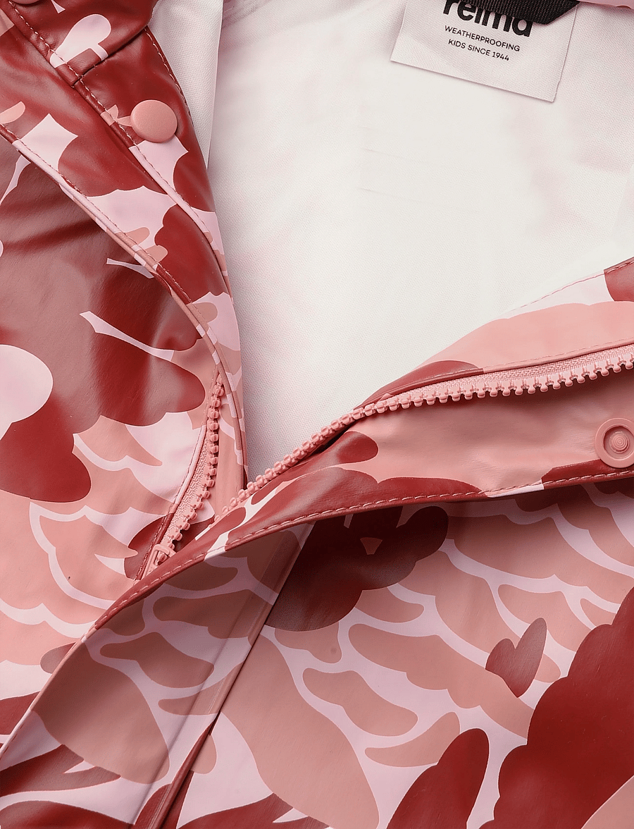 Reima - Raincoat, Vesi - skal- & regnjackor - rose blush - 2