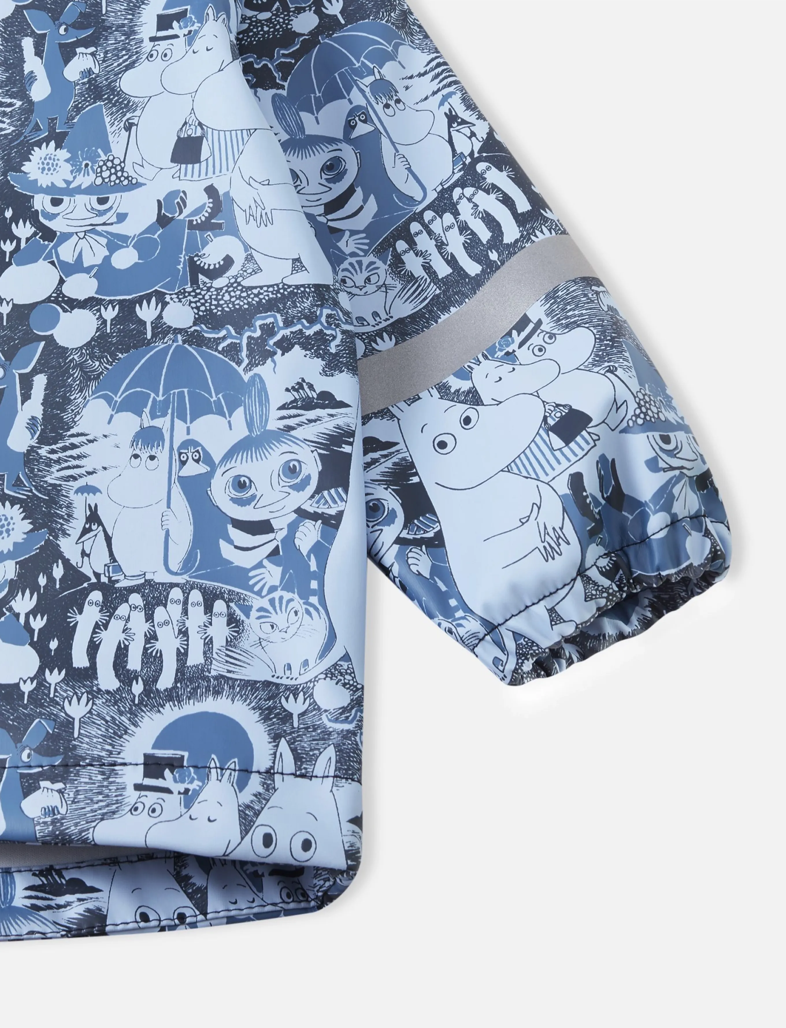 Reima - Raincoat, Moomin Vesi - shell- & regnjakker - airy blue - 5