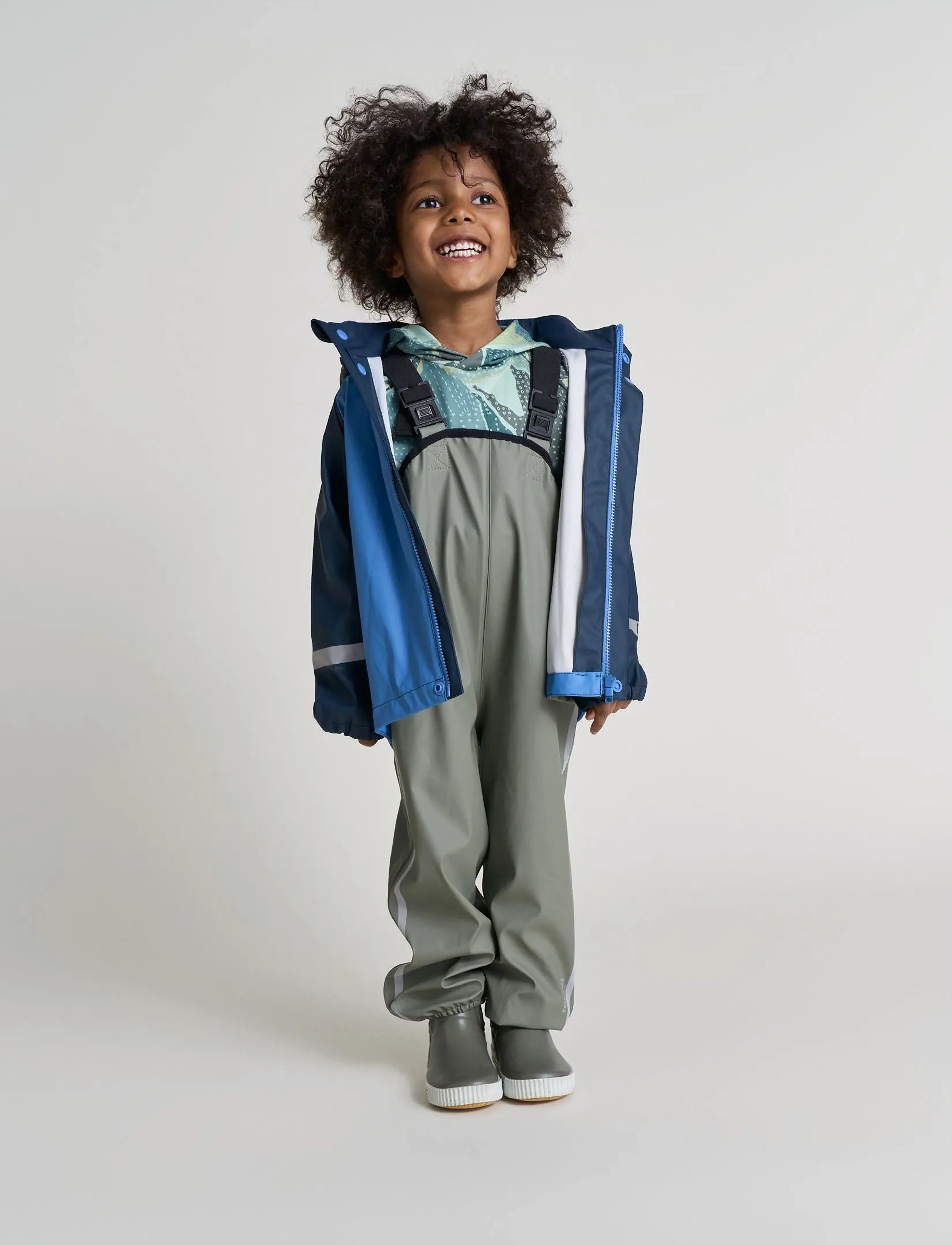 Reima Rain Pants, Lammikko, 116, Khaki green, Regntøj > Underdele, Børn