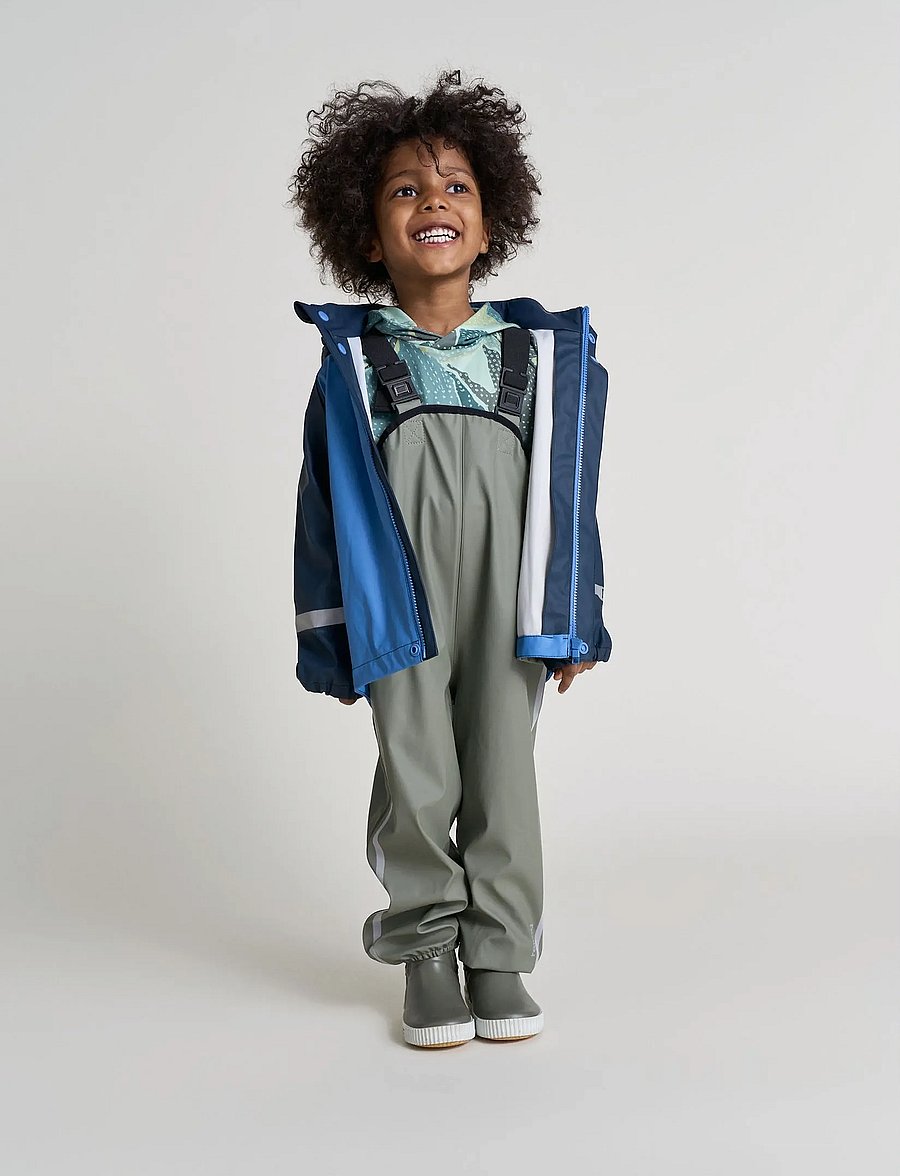 Reima - Rain pants, Lammikko - shell & rain pants - greyish green - 0