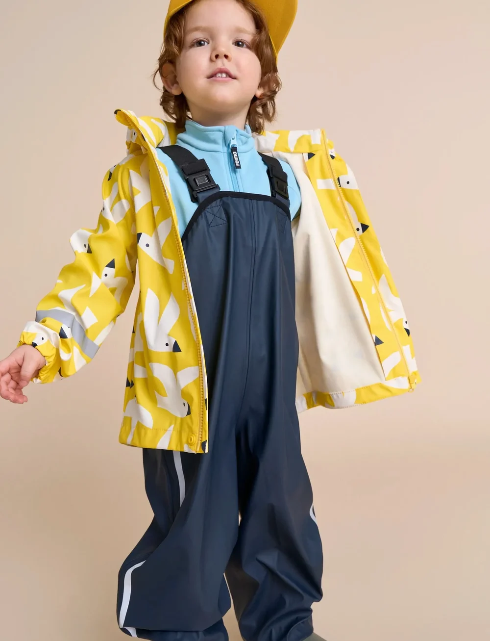 Reima - Rain pants, Lammikko - shell- & regenhosen - navy - 0