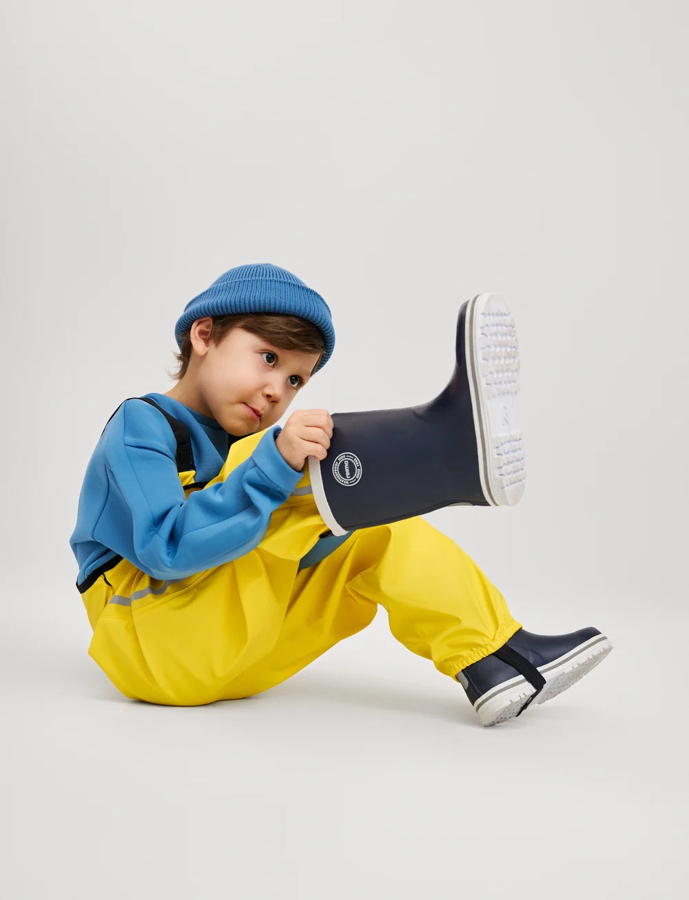 Reima - Rain pants, Lammikko - skal- & regnbyxor - yellow - 5