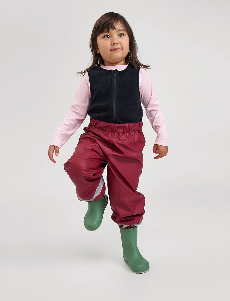 Reima - Rain pants, Loiske - shell- & regnbukser - jam red - 0
