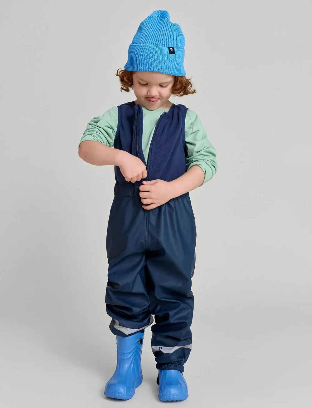 Reima - Rain pants, Loiske - shell- & regenhosen - navy - 3