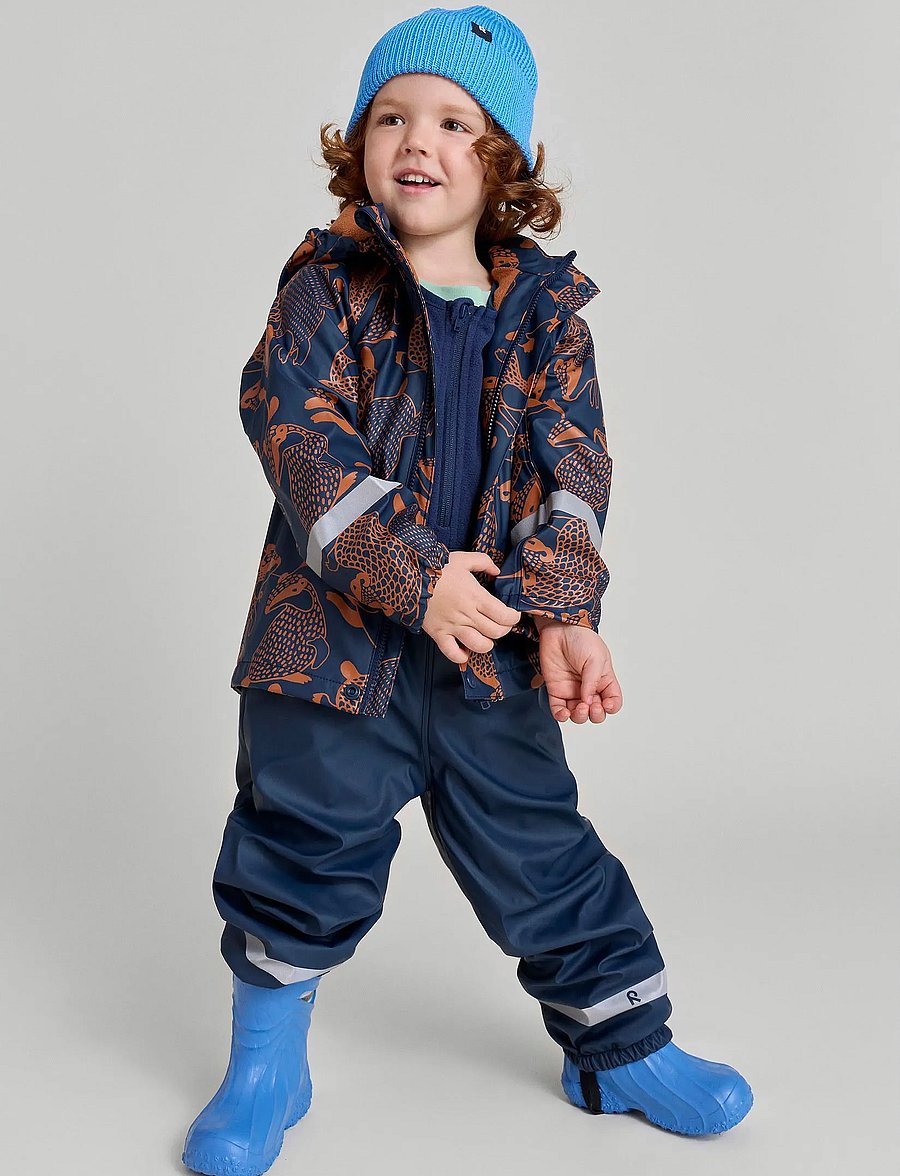 Reima - Rain pants, Loiske - skal- & regnbyxor - navy - 4
