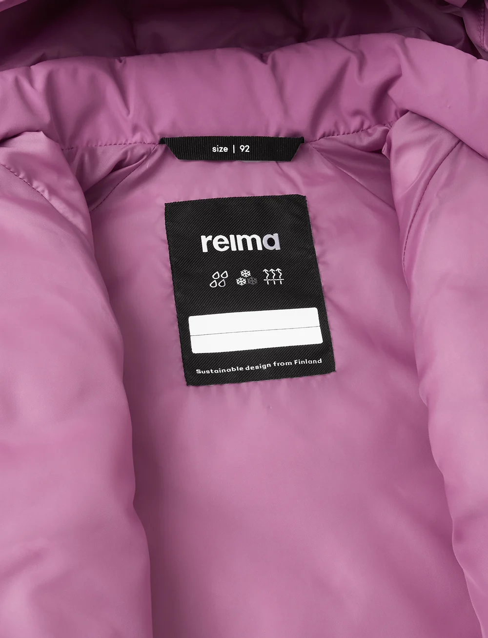 Reima - Down jacket, Kupponen - vinterjackor - mauve pink - 4