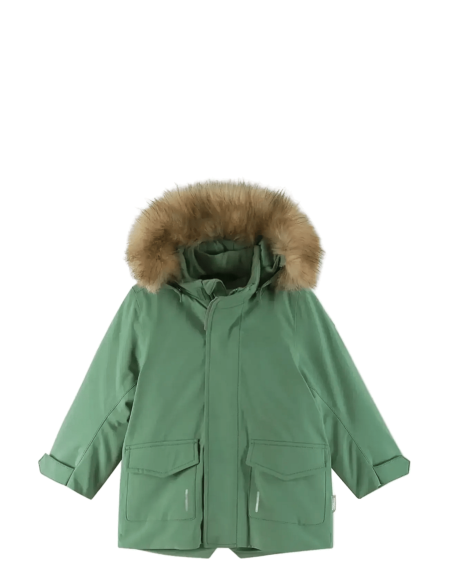 Reima - ReimaTec winter jacket, Mutka - ytterkläder - green clay - 0