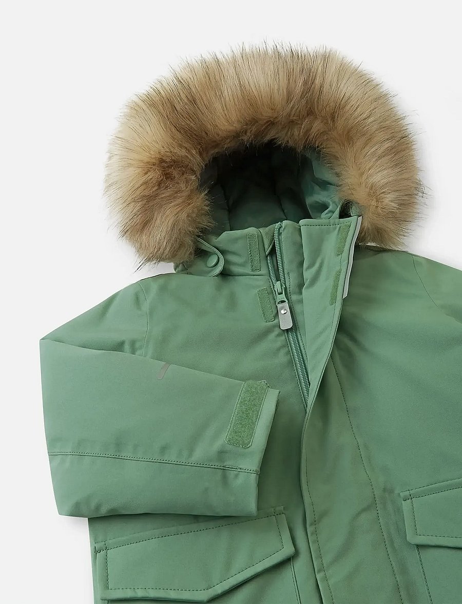 Reima - ReimaTec winter jacket, Mutka - ytterkläder - green clay - 3