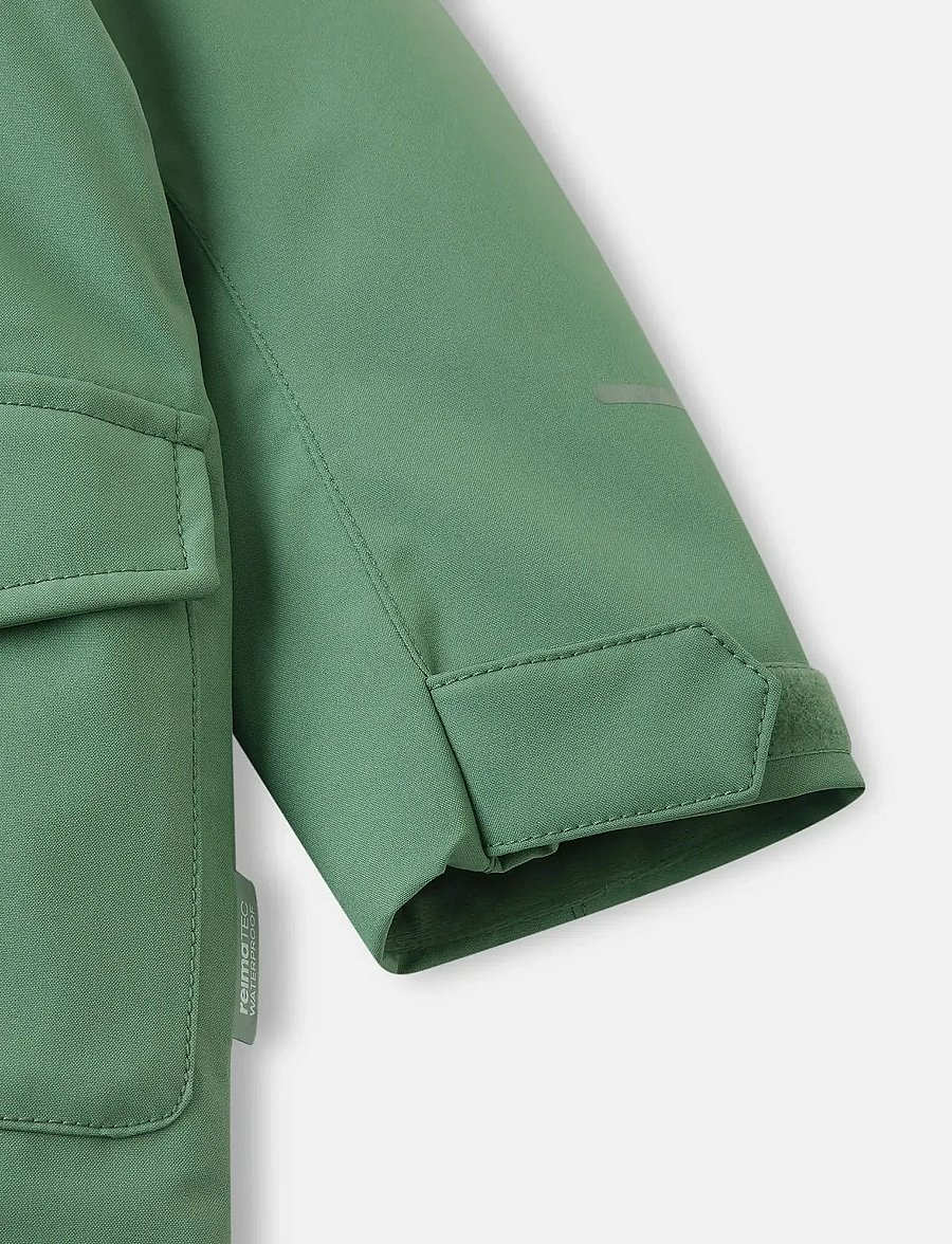 Reima - ReimaTec winter jacket, Mutka - ytterkläder - green clay - 4