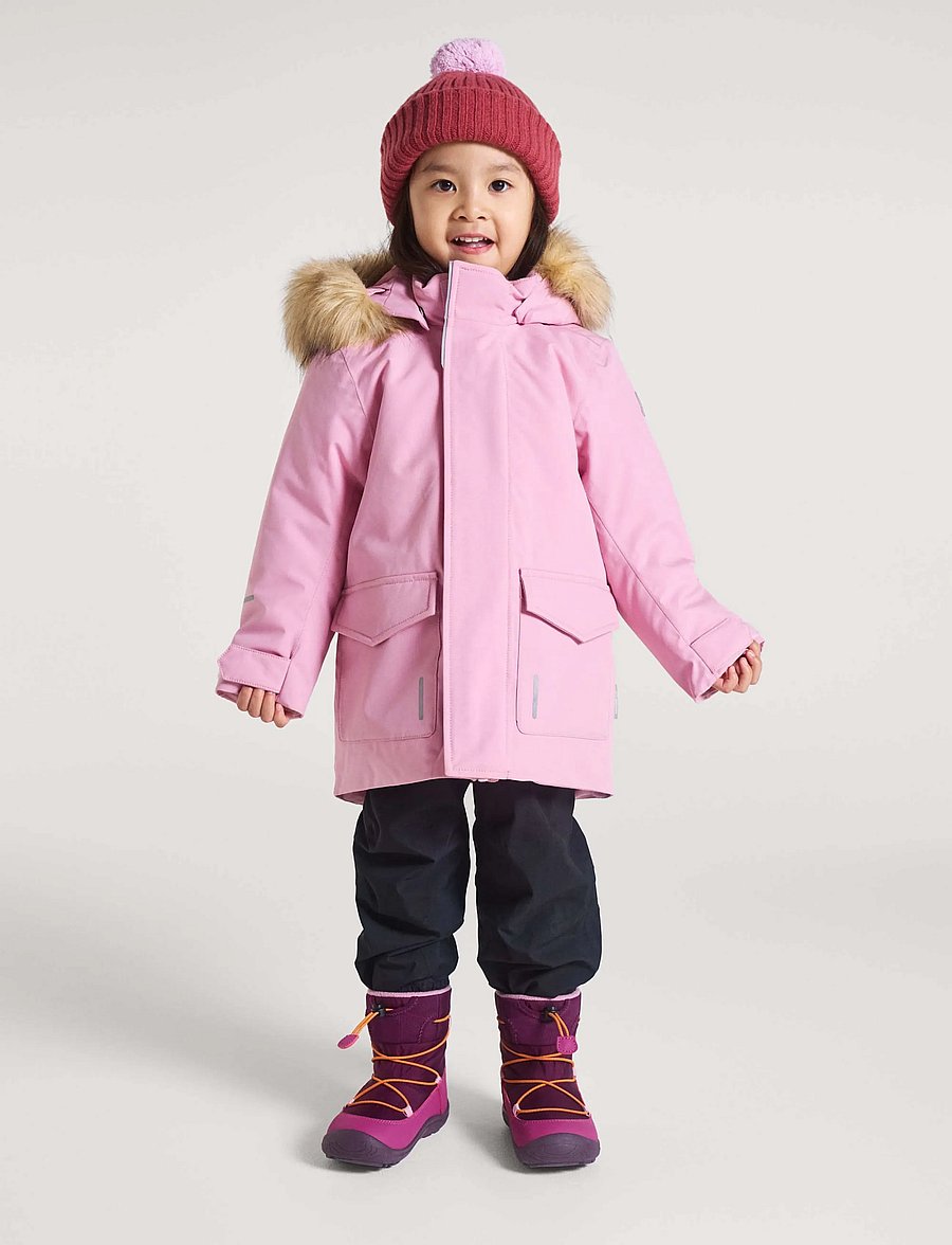 Reima - ReimaTec winter jacket, Mutka - isolierte jacken - grey pink - 5