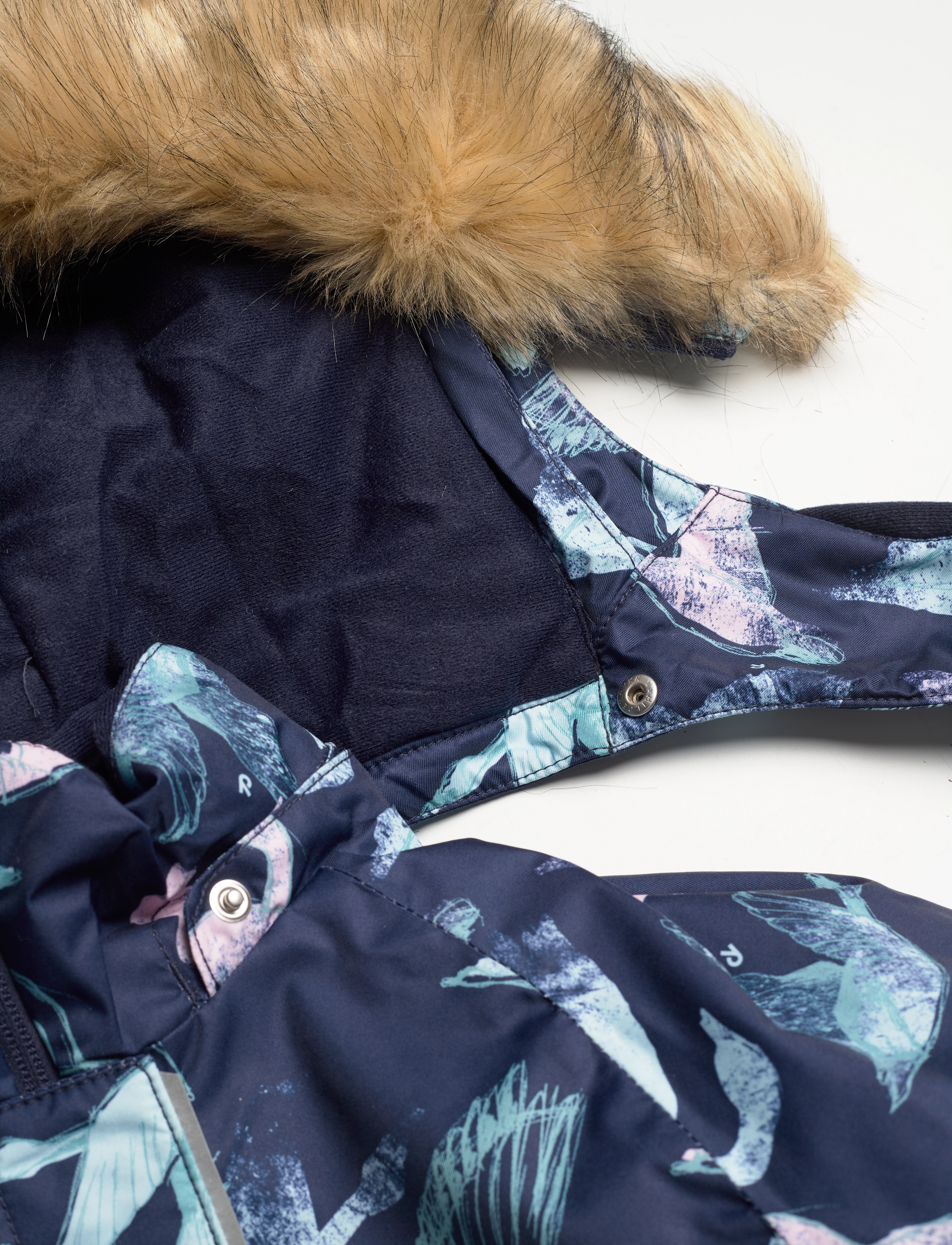 Reima - Kids' winter jacket Kiela - navy - 4